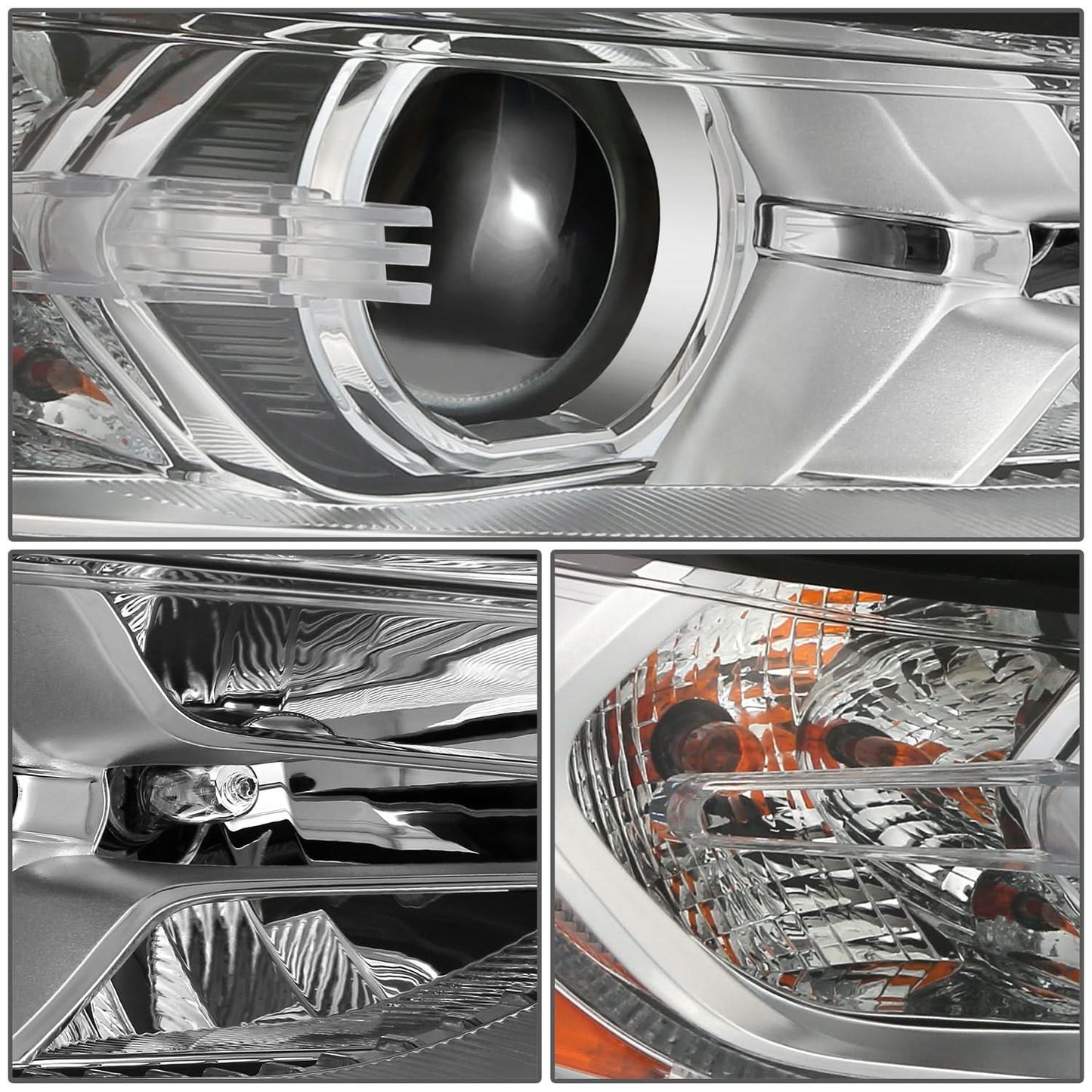 2017-2019 Ford Fusion OE Style Halogen Headlight with LED DRL - Right