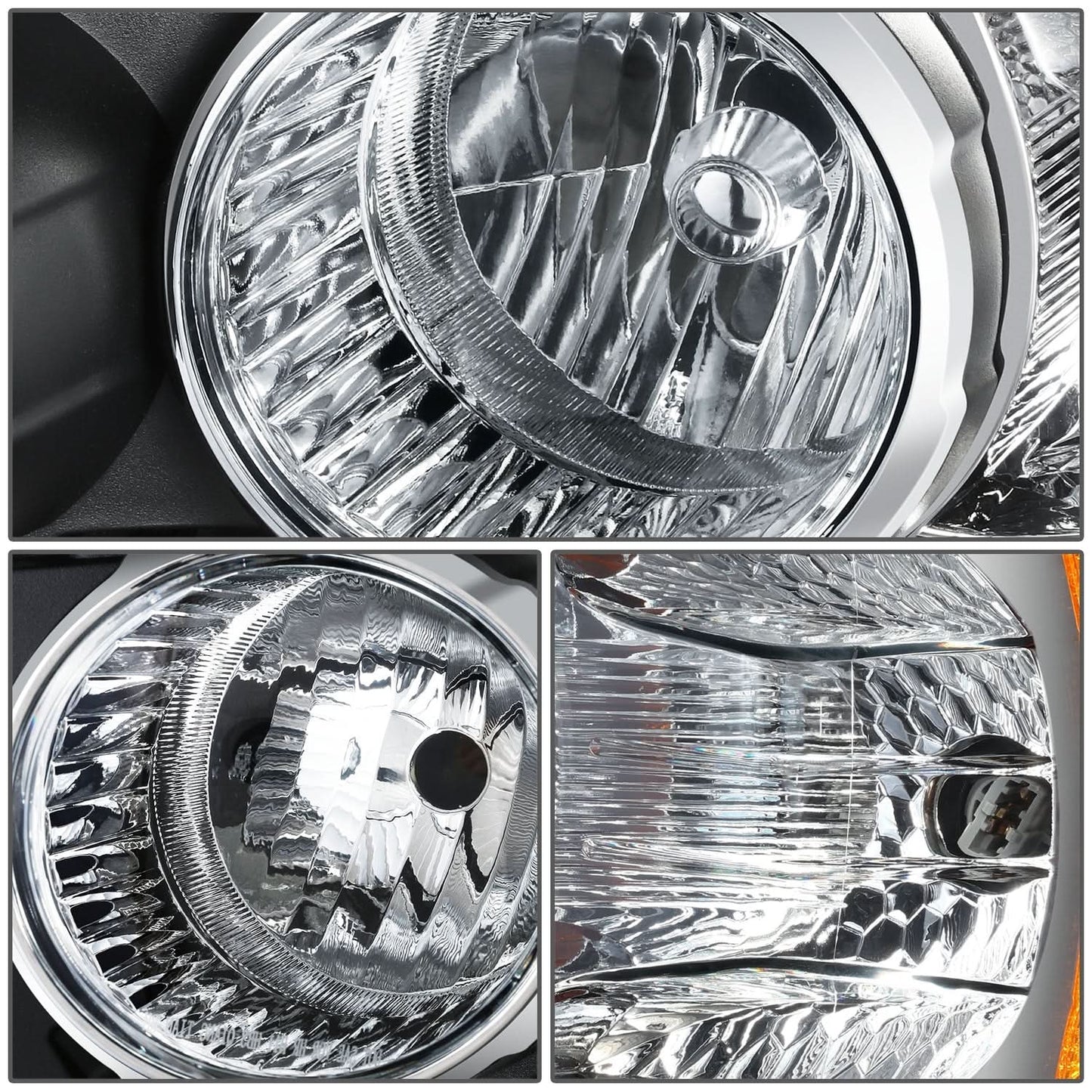 2012-2016 Chevrolet Sonic OE Style Chrome Bezel Headlight - Left Side
