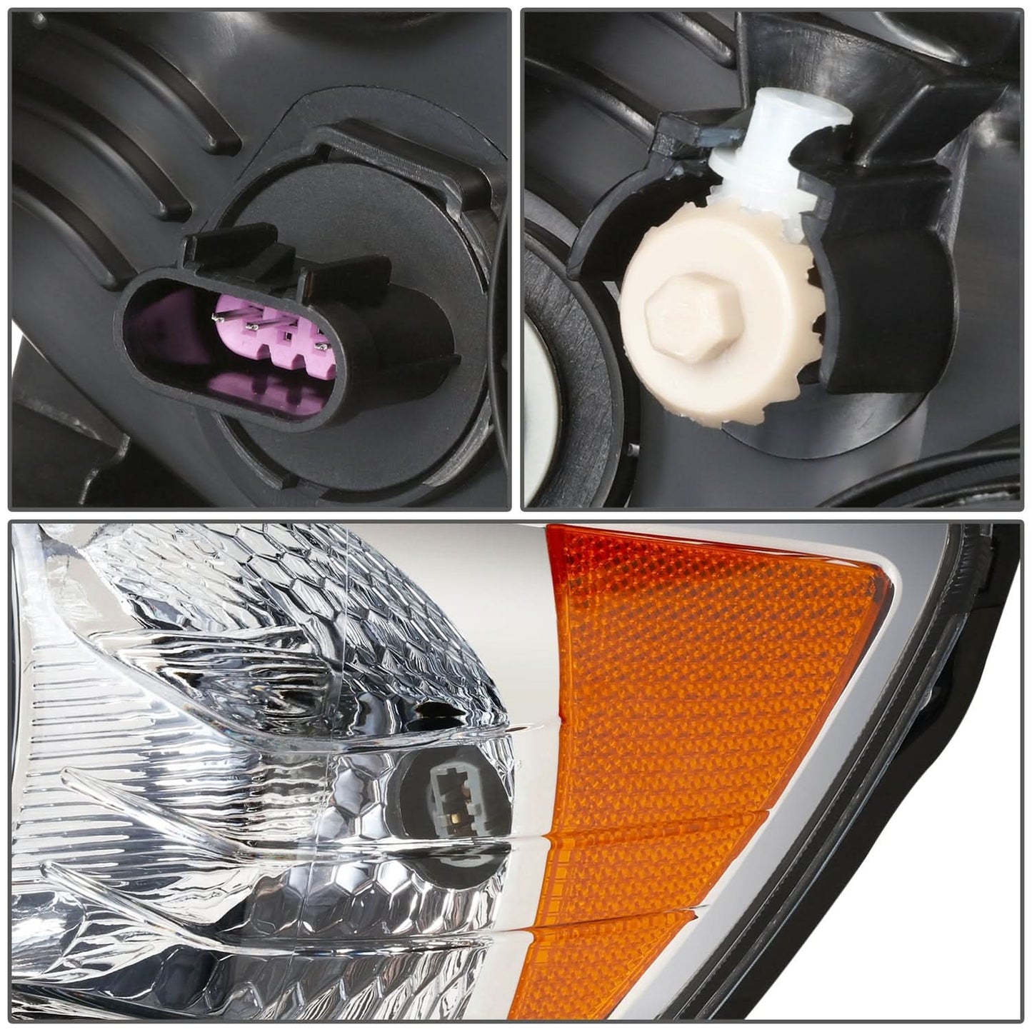 2012-2016 Chevrolet Sonic OE Style Headlights - Black Bezel Left Side