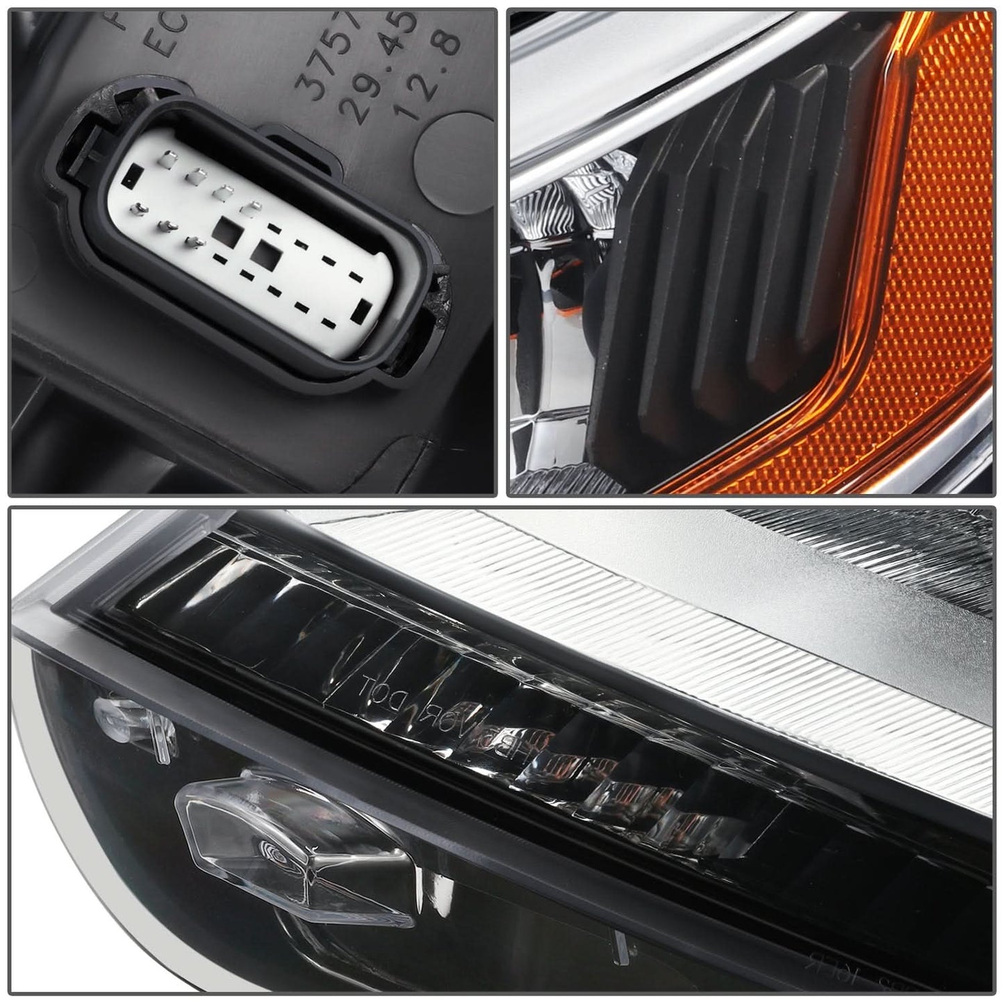 2016-2018 Ford Explorer OE Style LED DRL Headlight - Left Side