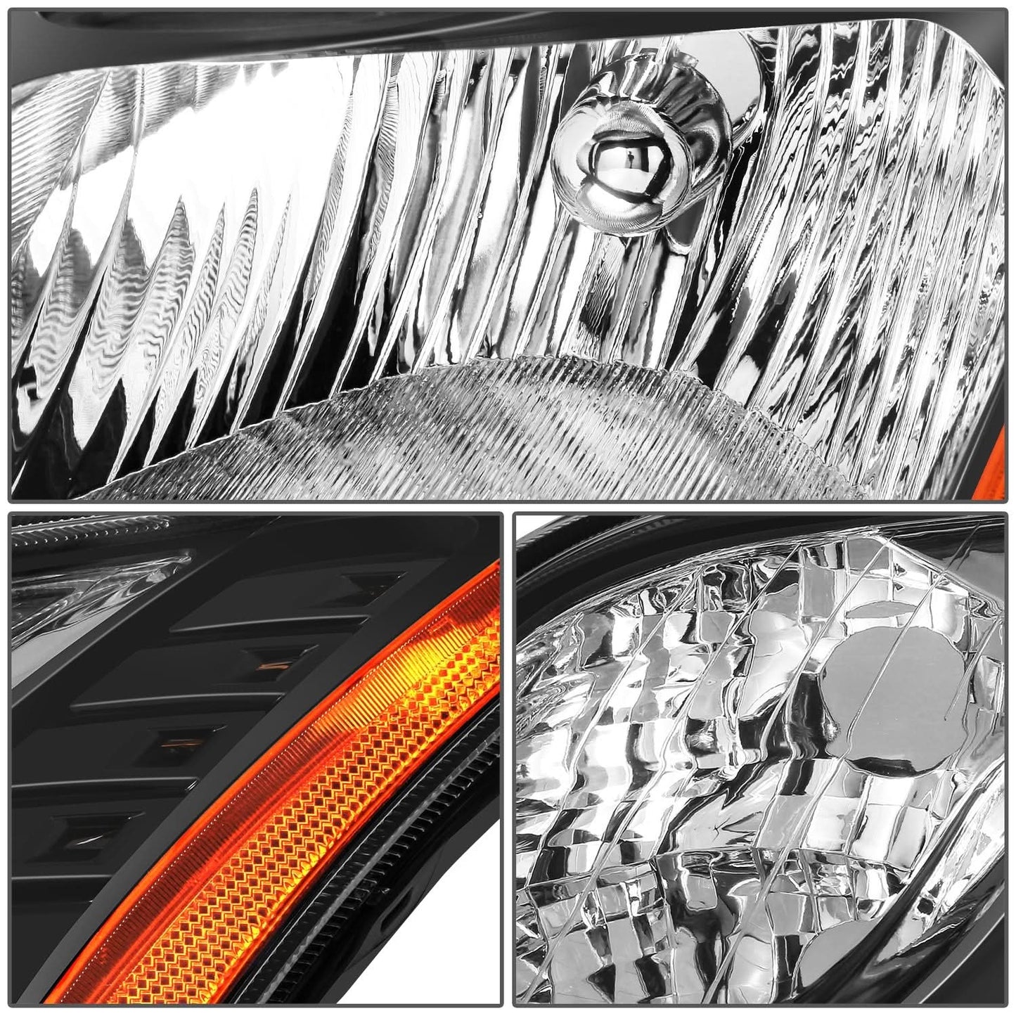 2010-2012 Nissan Sentra OE Style Left Black Headlight