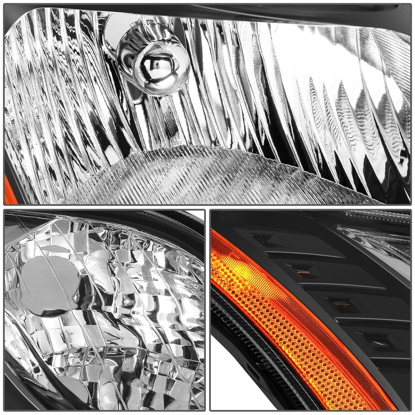 10-12 Nissan Sentra OE Style Right Side Headlight - Black
