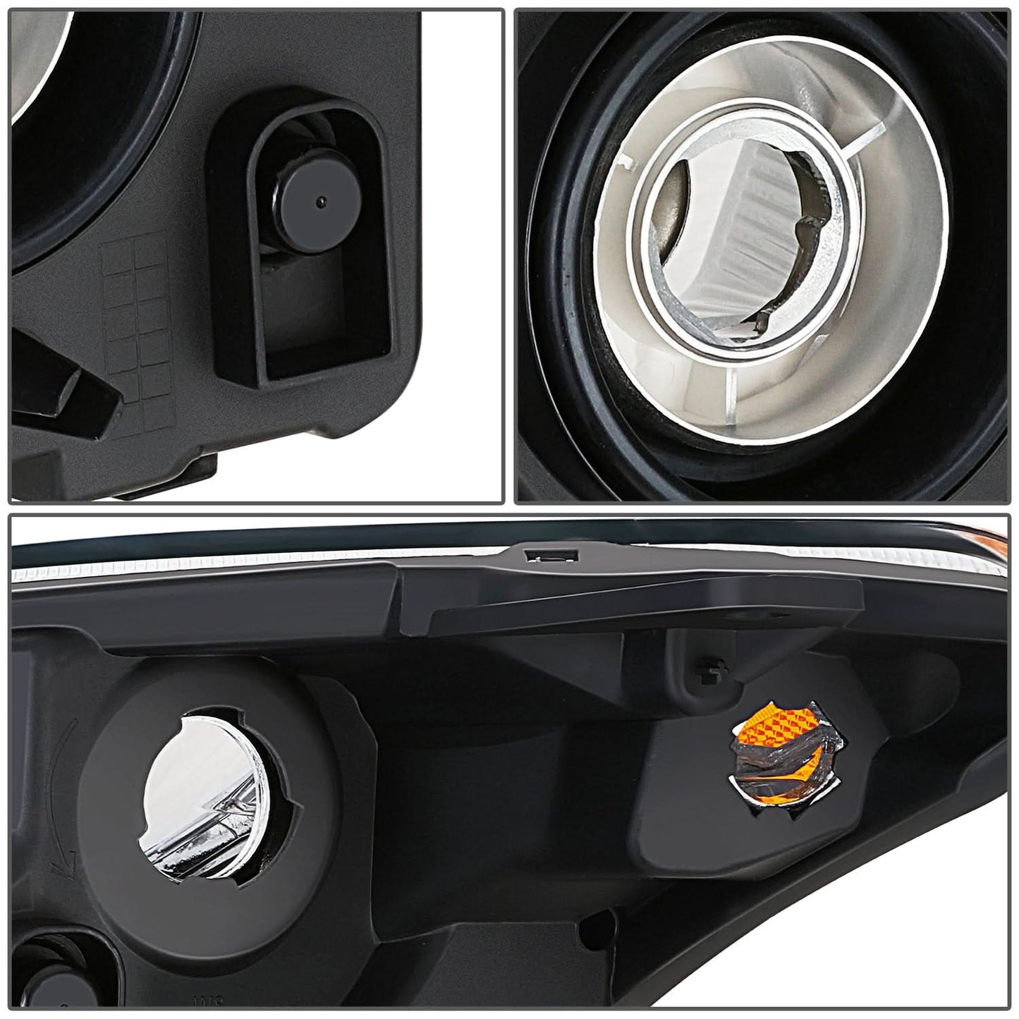 2010-2012 Nissan Sentra OE Style Right Side Chrome Headlight