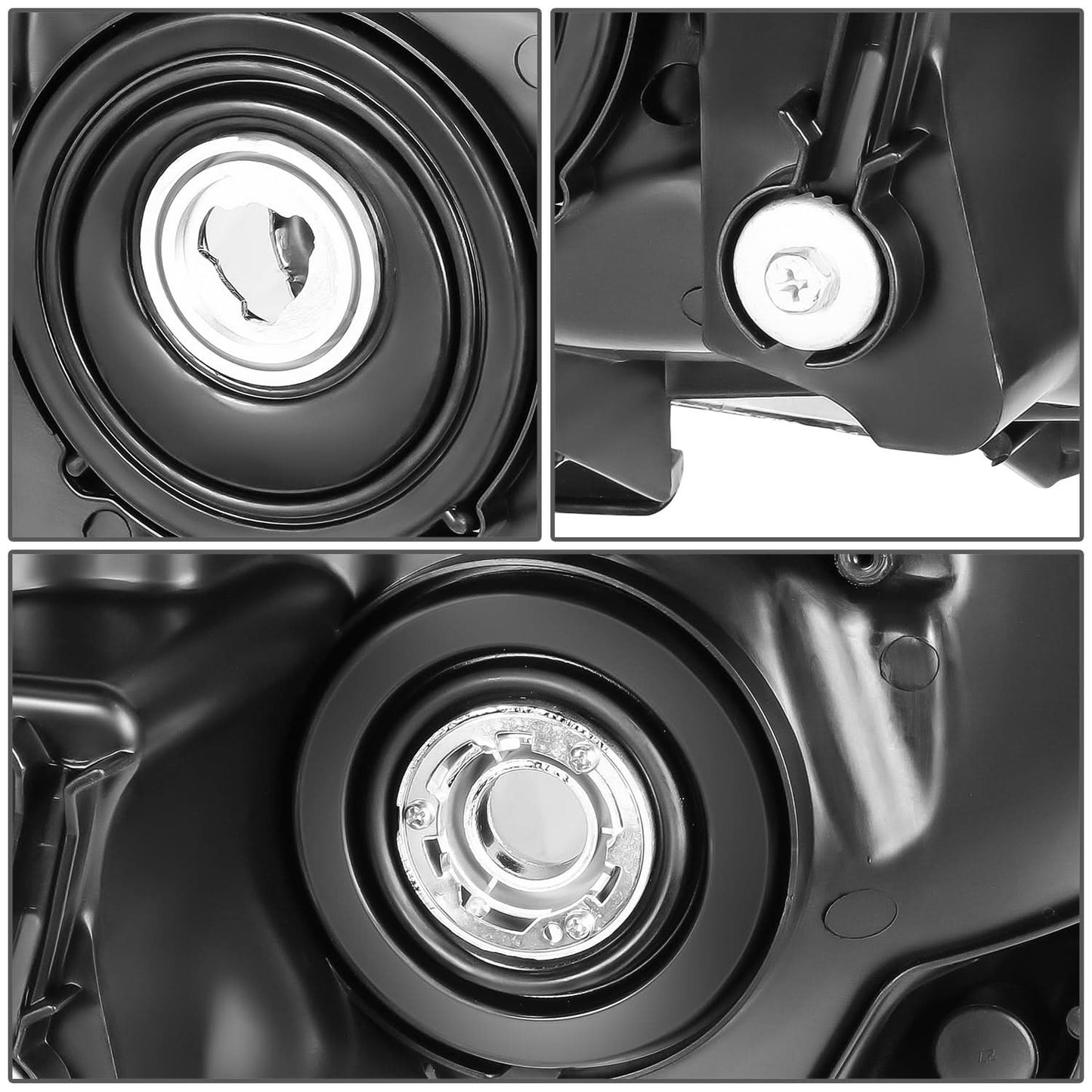 2010-2013 Toyota 4Runner OE Style Left Side Headlight - Black