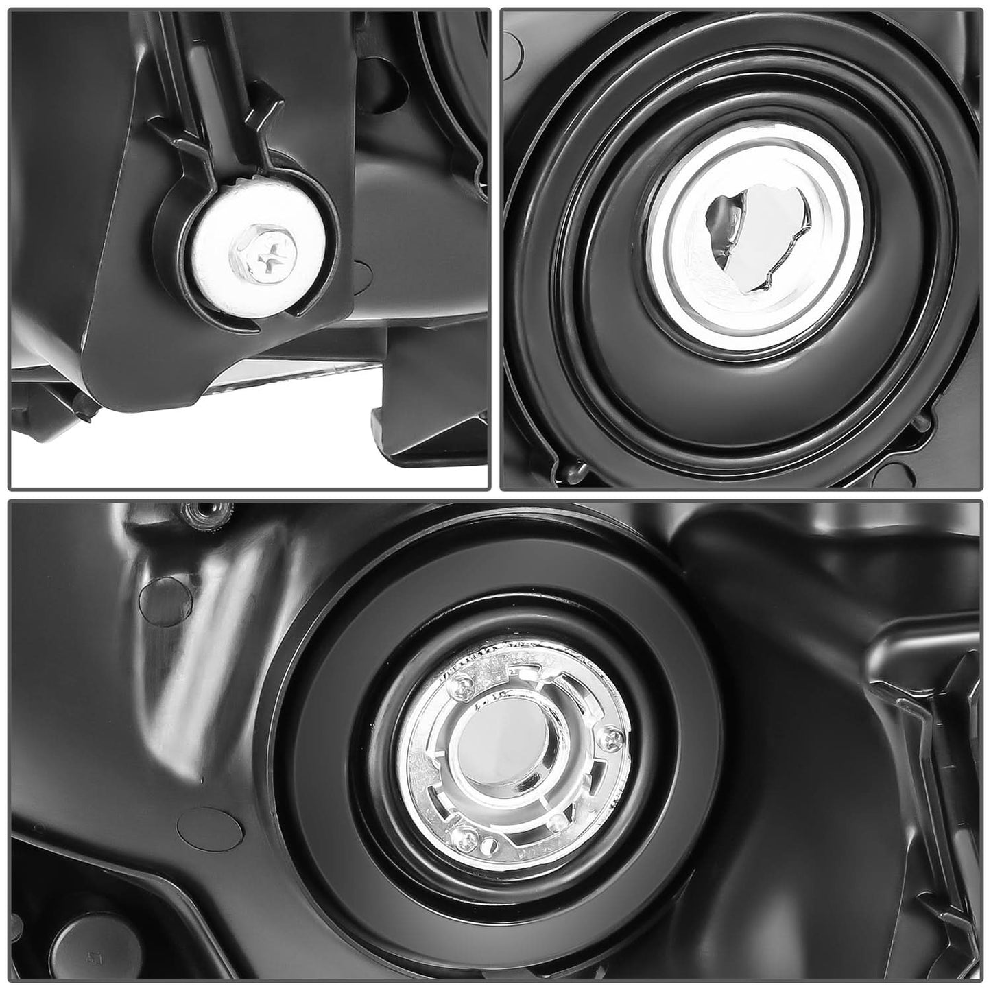 2010-2013 Toyota 4Runner OE Style Right Side Headlight - Black