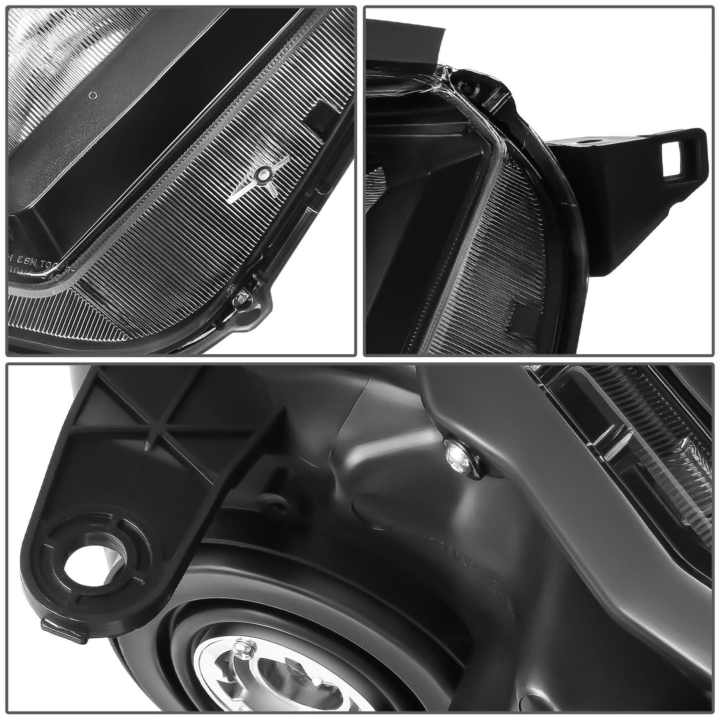 2010-2013 Toyota 4Runner OE Style Right Side Headlight - Black