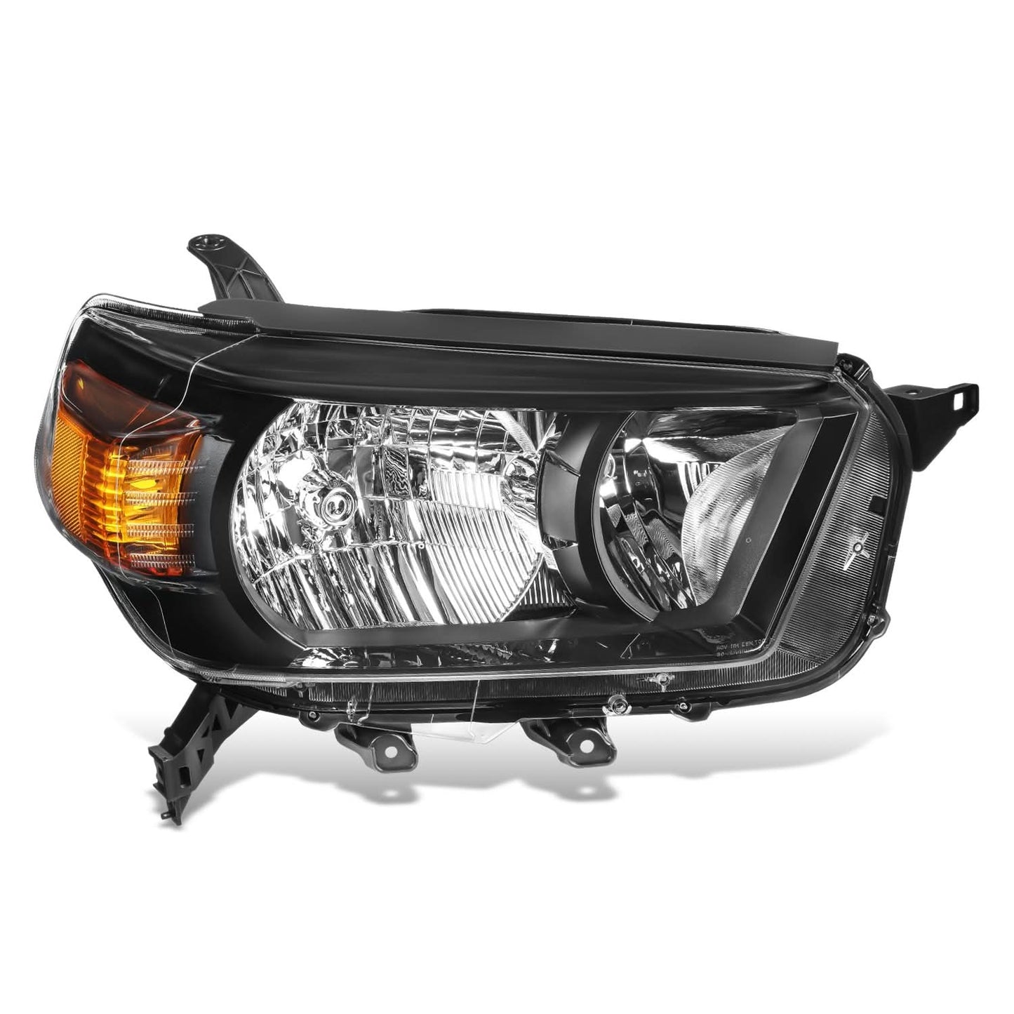 2010-2013 Toyota 4Runner OE Style Right Side Headlight - Black