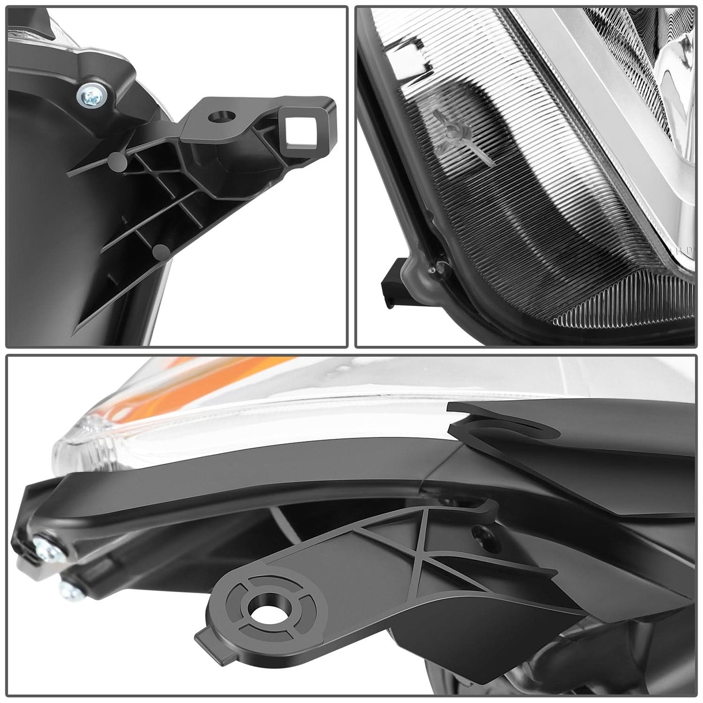 10-13 Toyota 4Runner OE Style Left Side Chrome Headlight