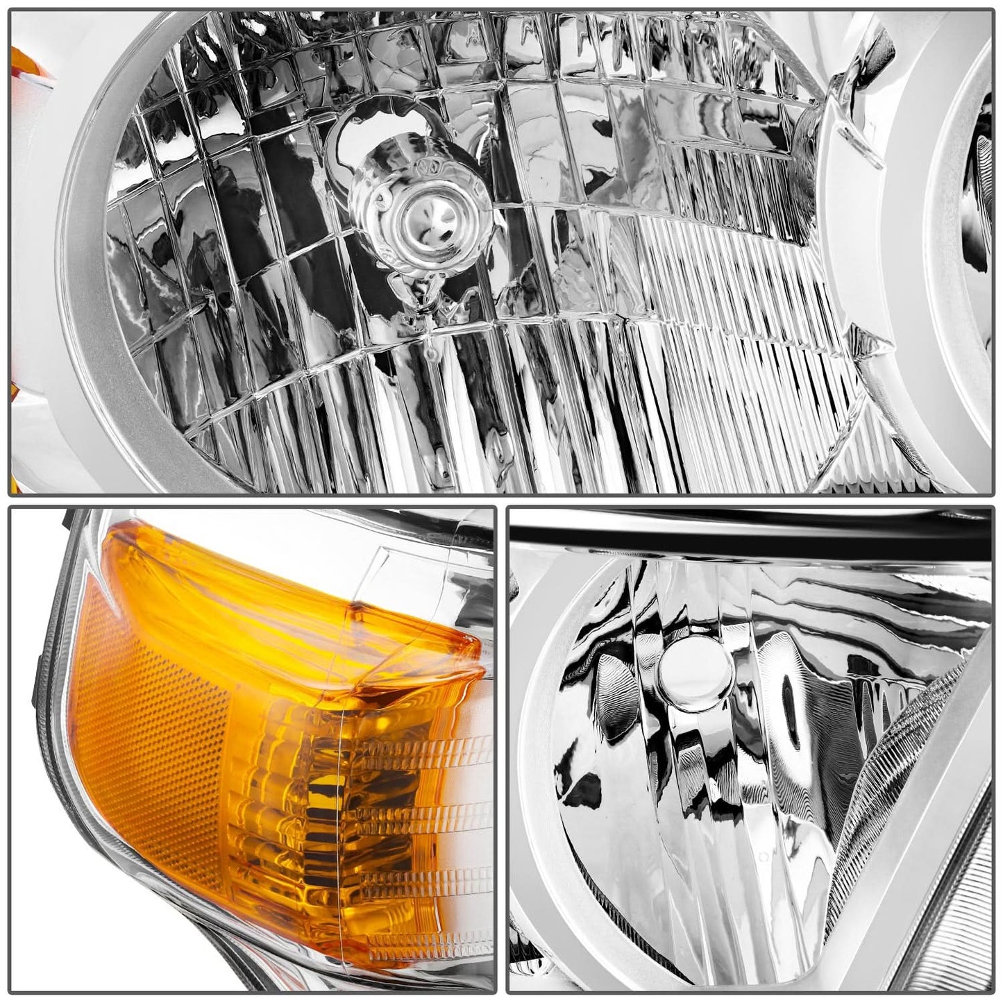 2010-2013 Toyota 4Runner OE Style Right Side Chrome Headlight