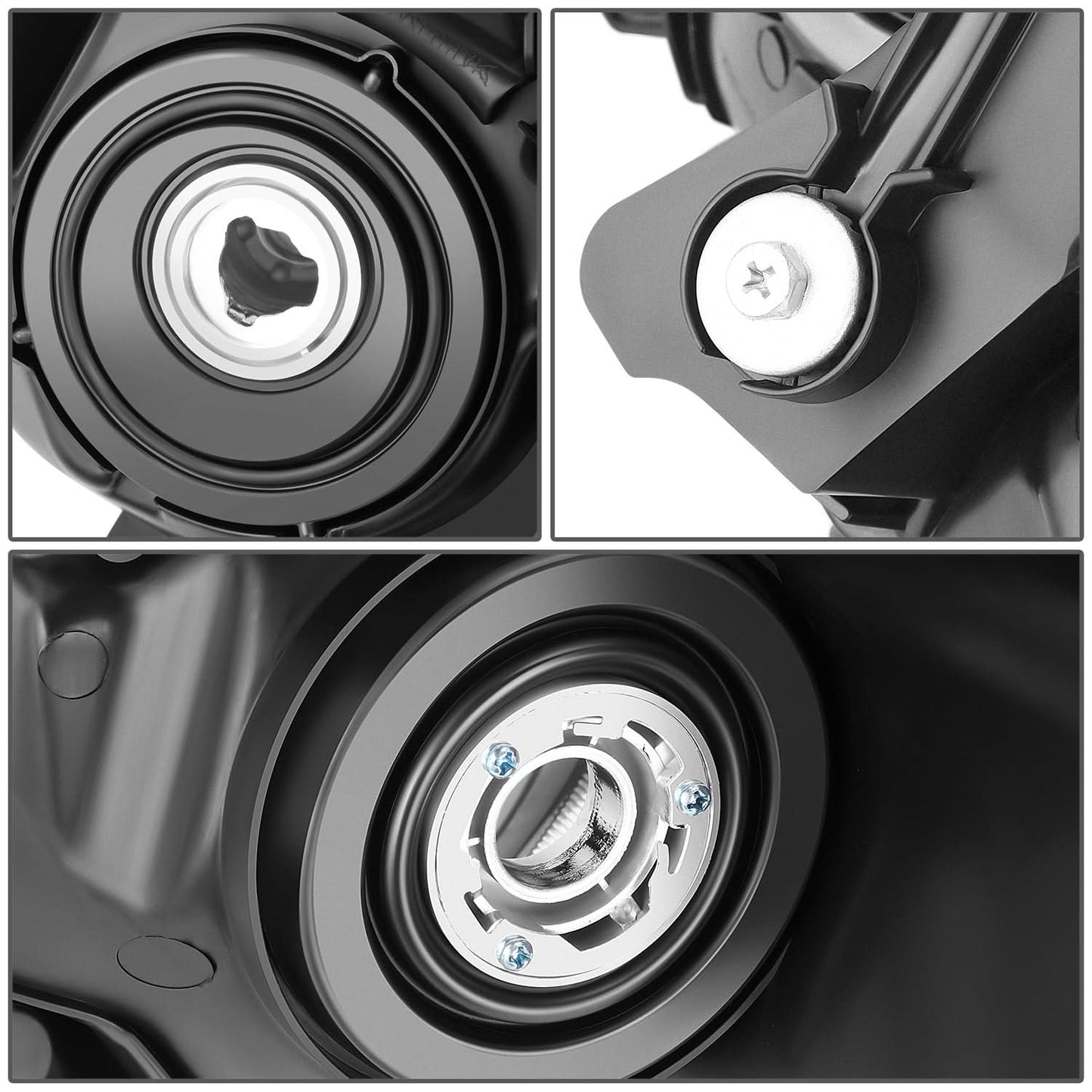 2010-2013 Toyota 4Runner OE Style Right Side Chrome Headlight