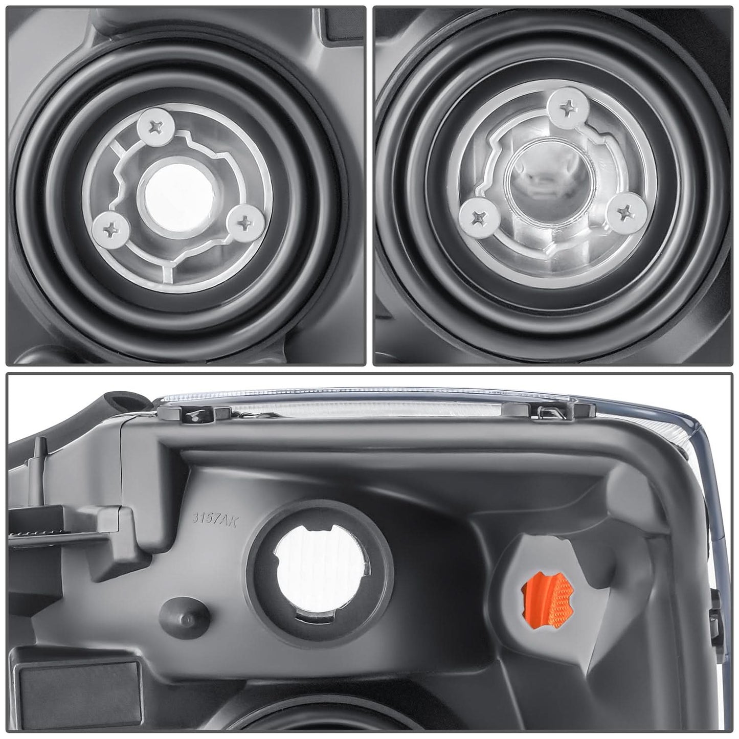 04-07 Nissan Titan OE Style Right Side Headlight