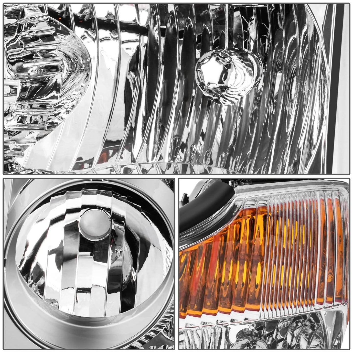 08-15 Nissan Titan OE Style Amber Headlight - Left Side