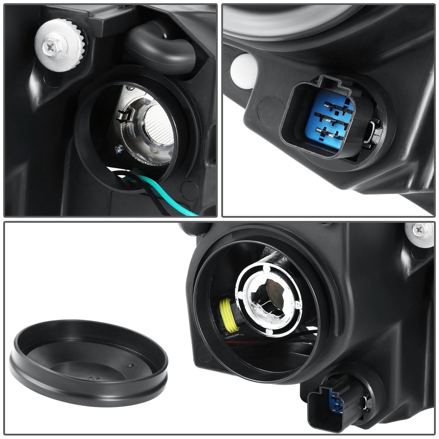 2010-2012 Ford Fusion OE Style Left Side Headlight