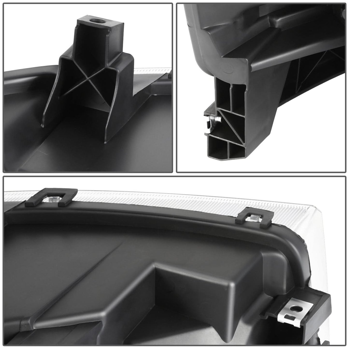 09-12 Ford Flex OE Style HID Headlights - Black Housing Left Side