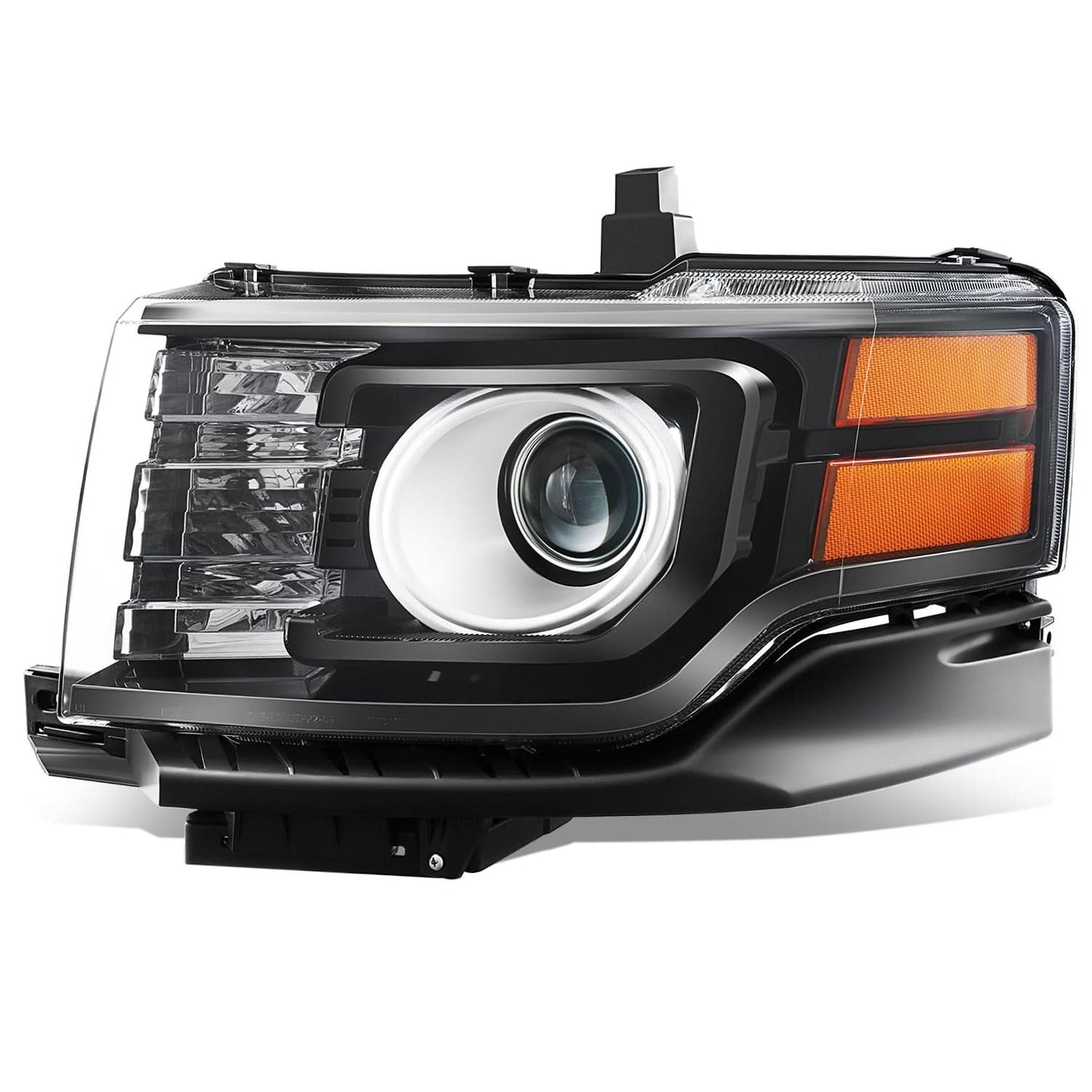 09-12 Ford Flex OE Style HID Headlights - Black Housing Left Side