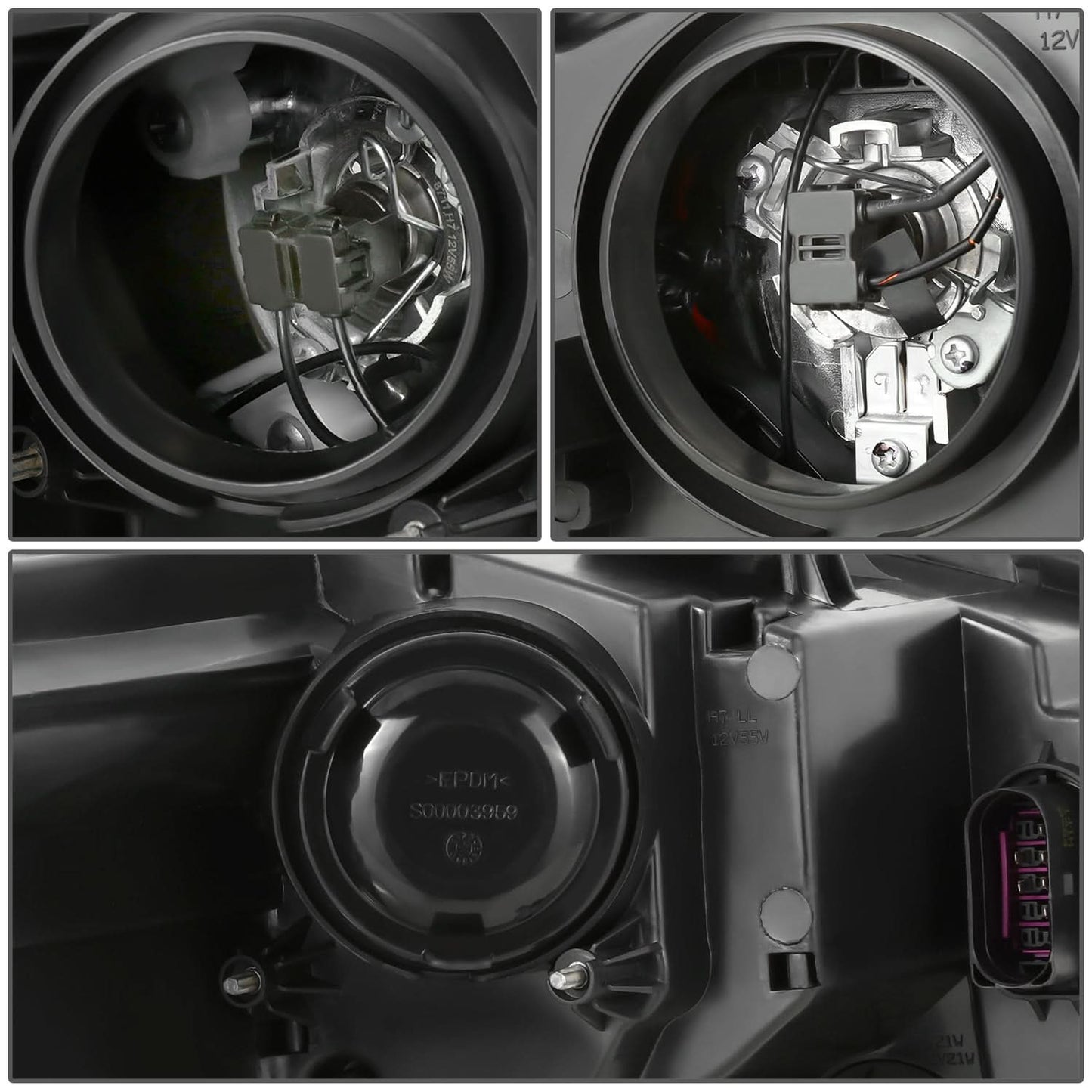 2012-2015 Volkswagen Passat OE Style Halogen Headlight - Left Side