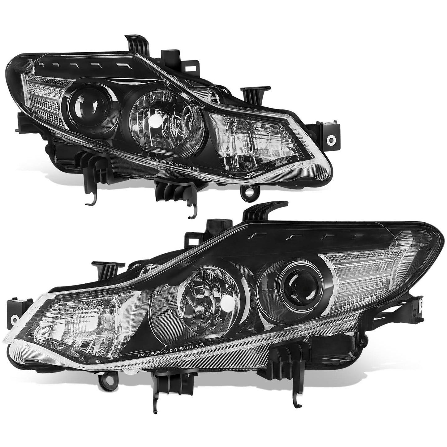09-14 Murano OE Style Black Housing Headlights