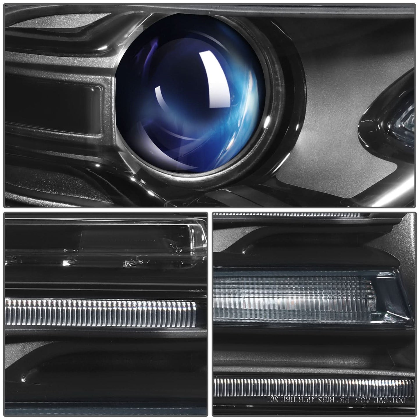 2015-2022 Dodge Charger OE Style HID Headlight - Right Side