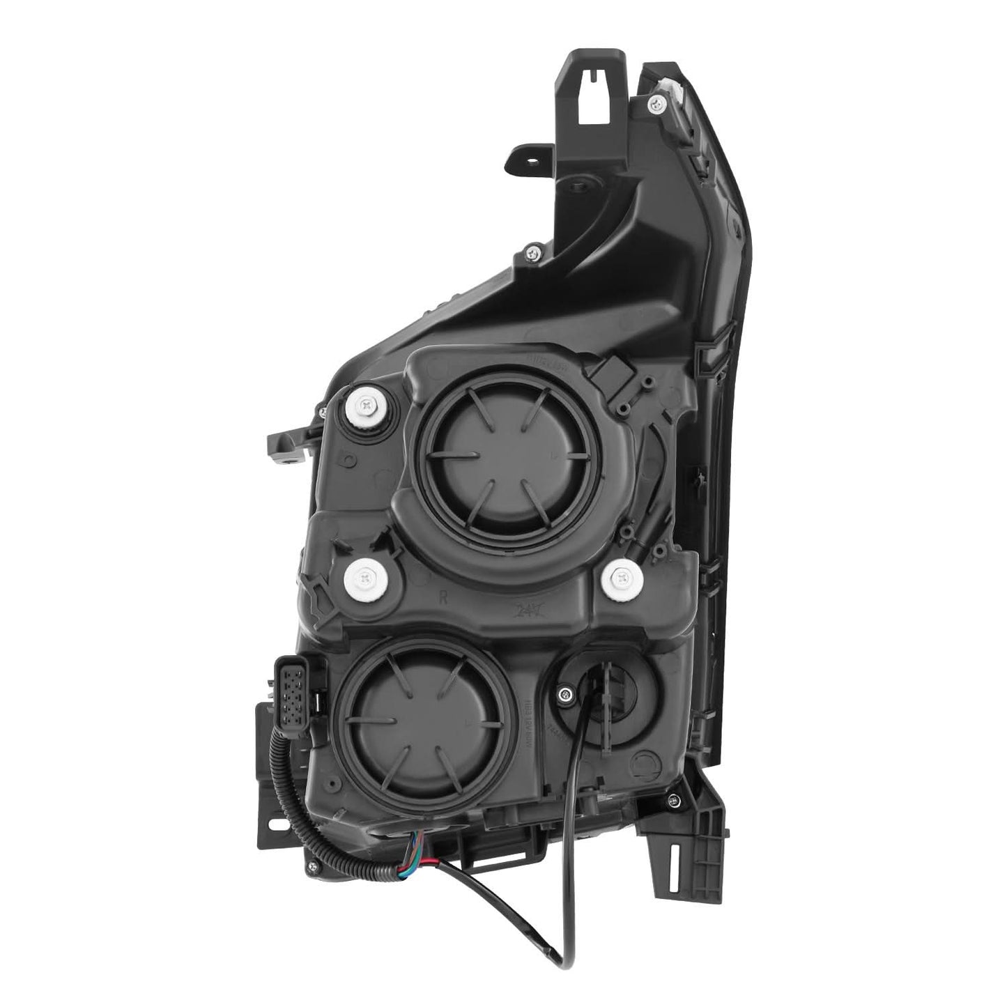2010-2016 Cadillac SRX OE Style Headlights - Black Housing