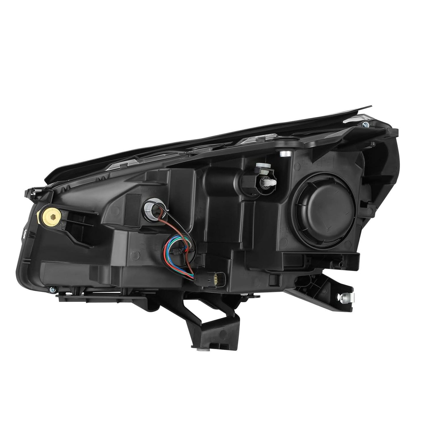 2013-2016 GMC Acadia Projector Headlights - Right Side Black Housing
