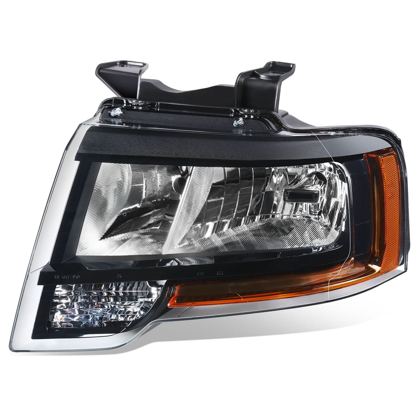 2015-2017 Ford Expedition OE Style Black Housing Headlights Left