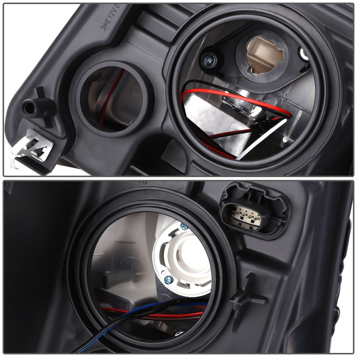 15-17 Ford Expedition OE Style Black Housing Headlights