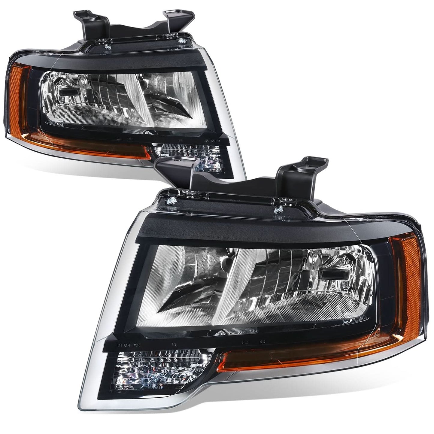 15-17 Ford Expedition OE Style Black Housing Headlights