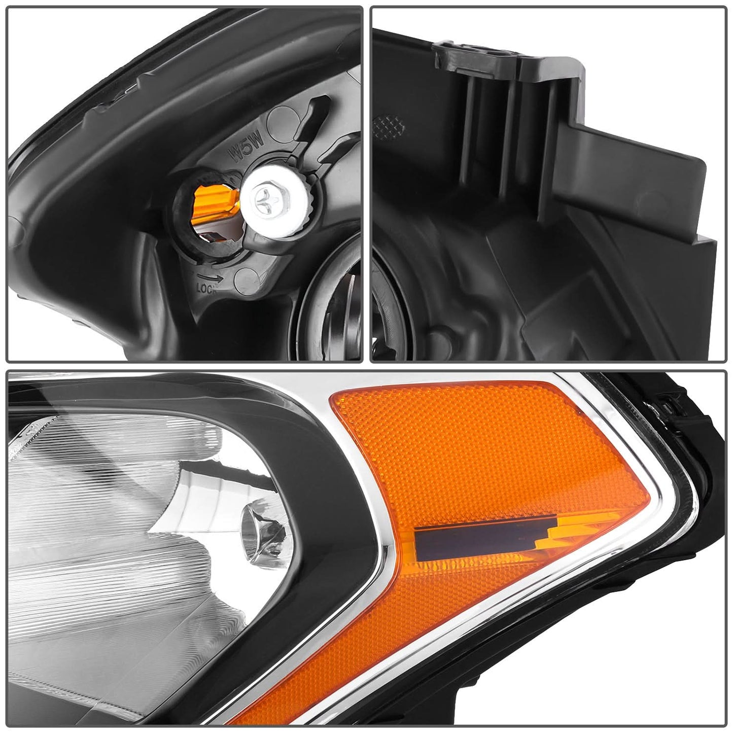 2012-2013 Kia Soul OE Style Left Side Headlight