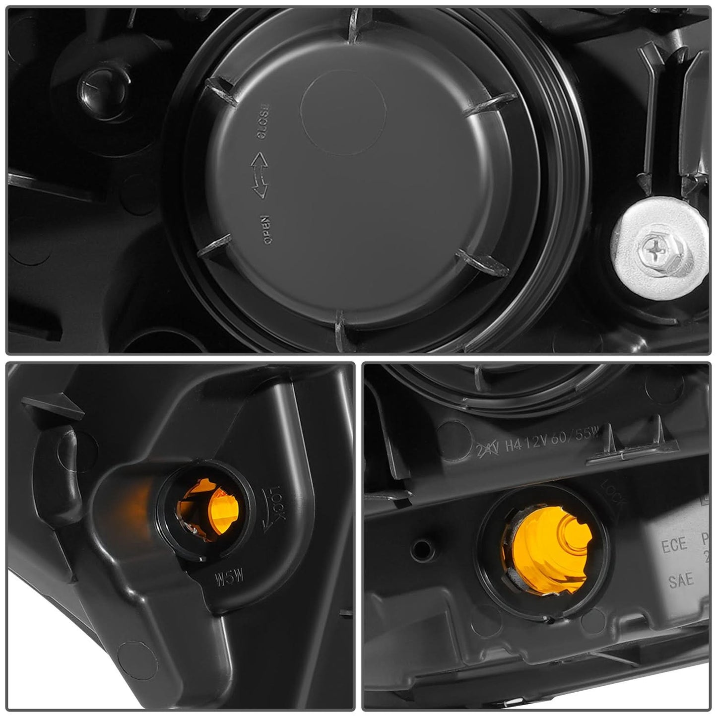 2010-2011 Kia Soul OE Style Left Side Headlight