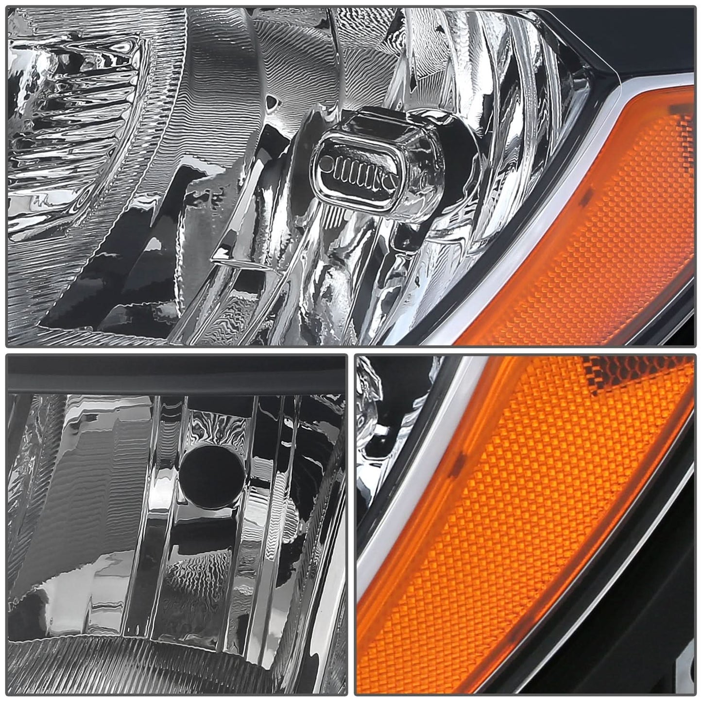 2017-2021 Jeep Compass OE Style Headlights Left and Right