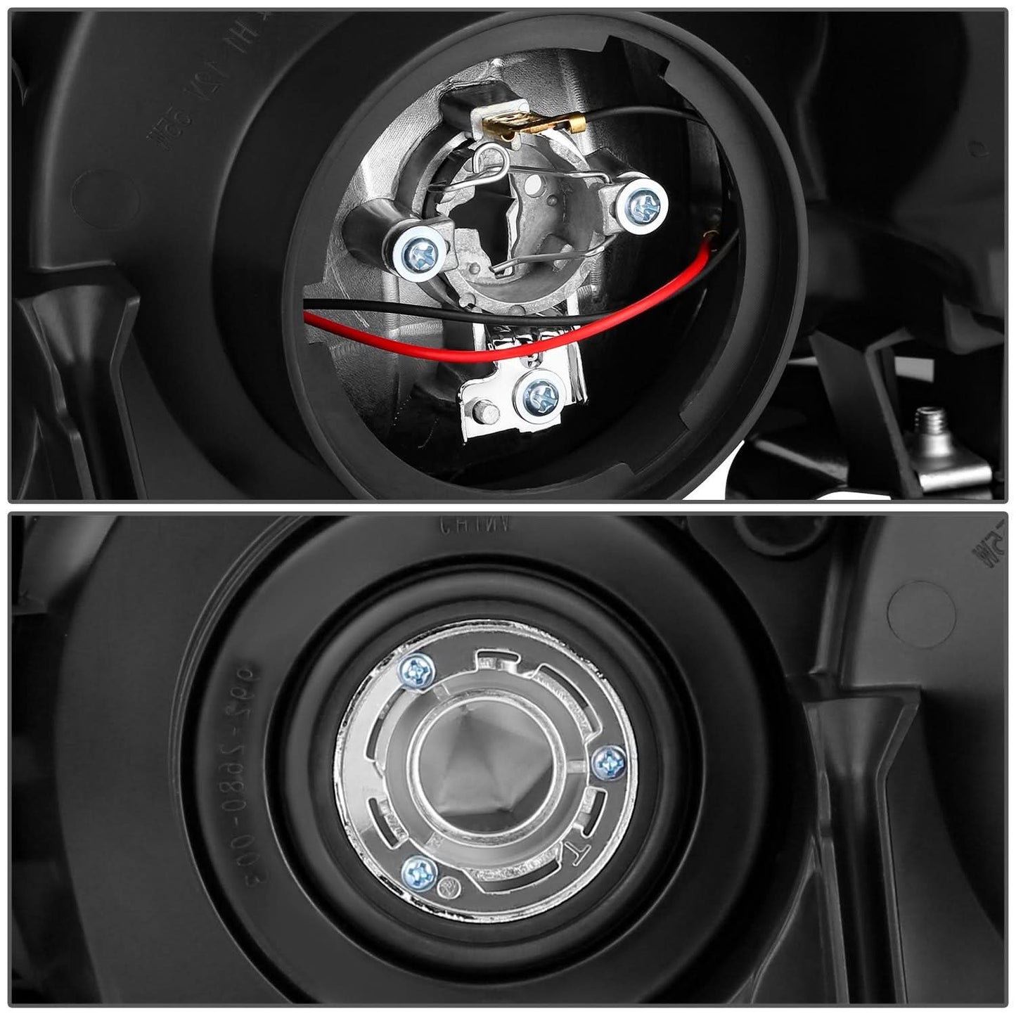 06-08 Subaru Forester OE Style Chrome Headlights Right Side