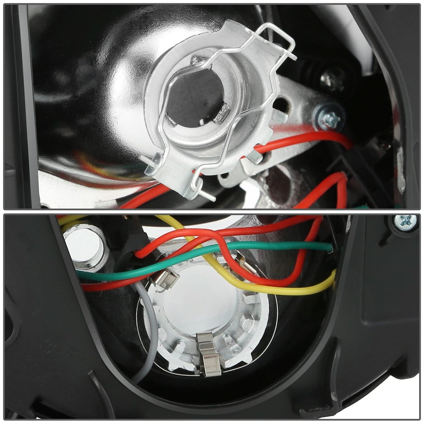2006-2010 Volkswagen Beetle Projector Headlights - Chrome Housing
