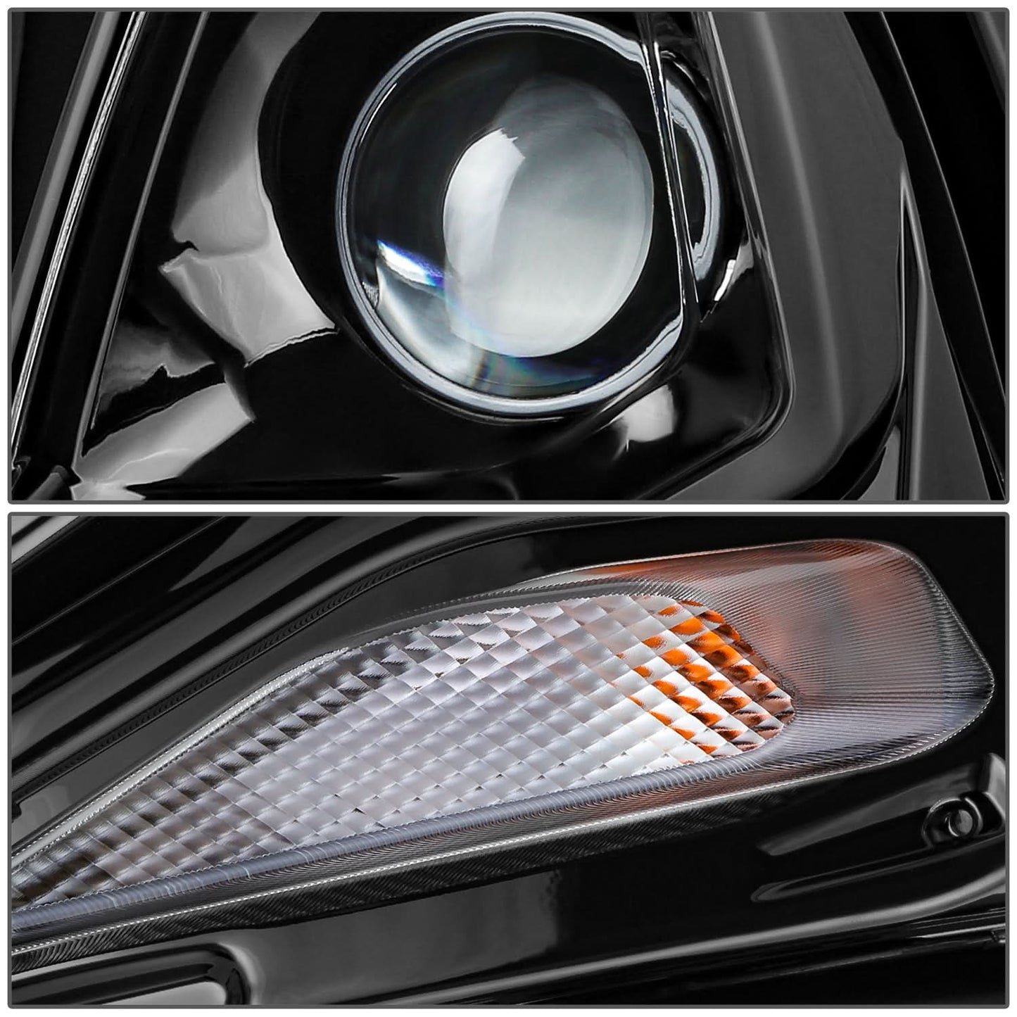 2019-2021 Chevrolet Blazer OE Style HID Headlights - Black Housing
