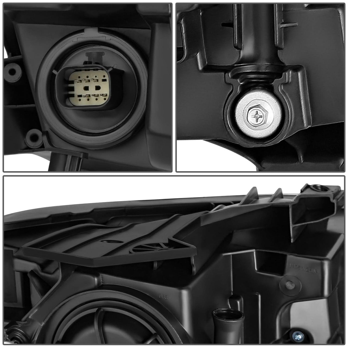 2016-2022 Chevrolet Camaro Projector Headlights - Left Side Black