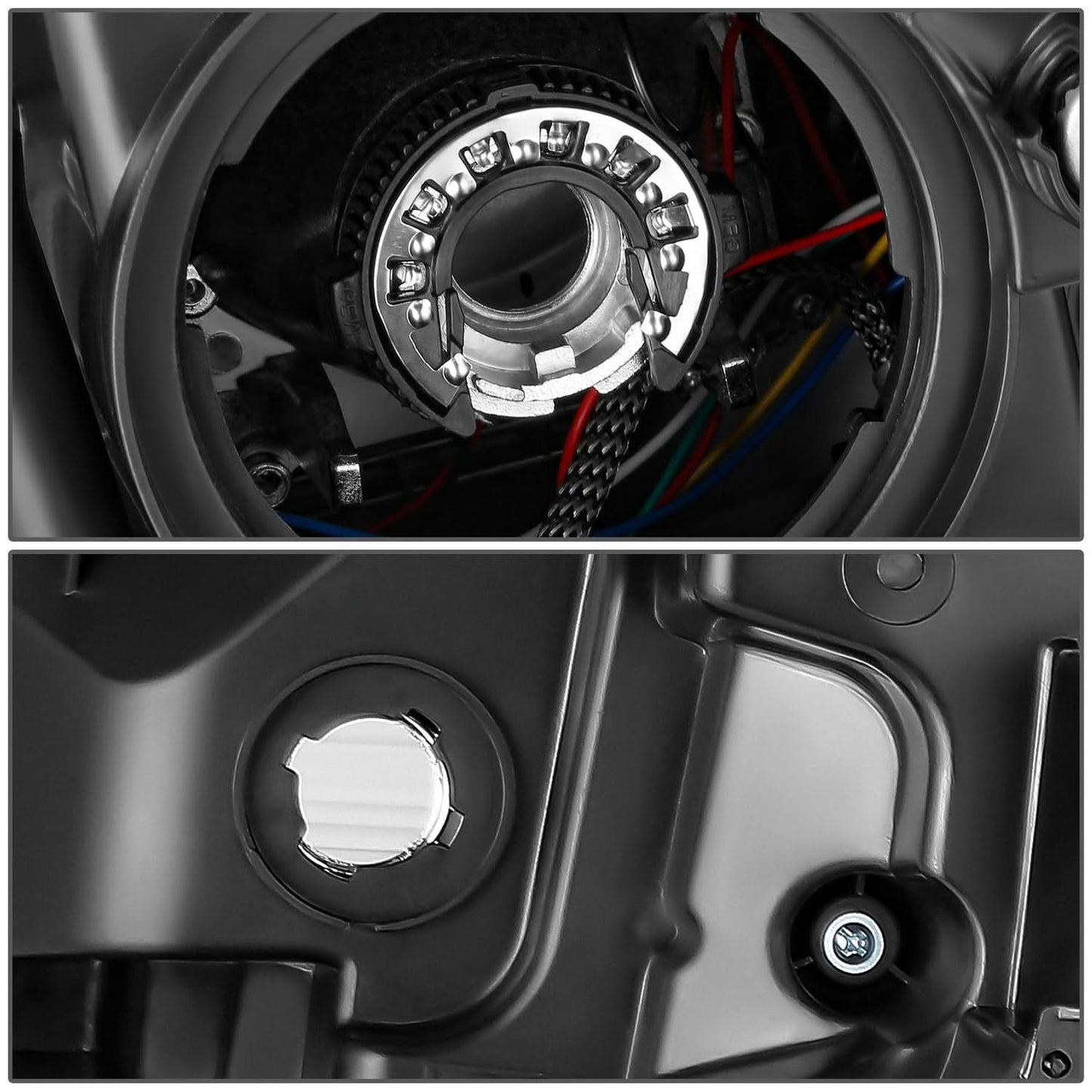 2016-2022 Chevrolet Camaro Projector Headlights - Right Side Black