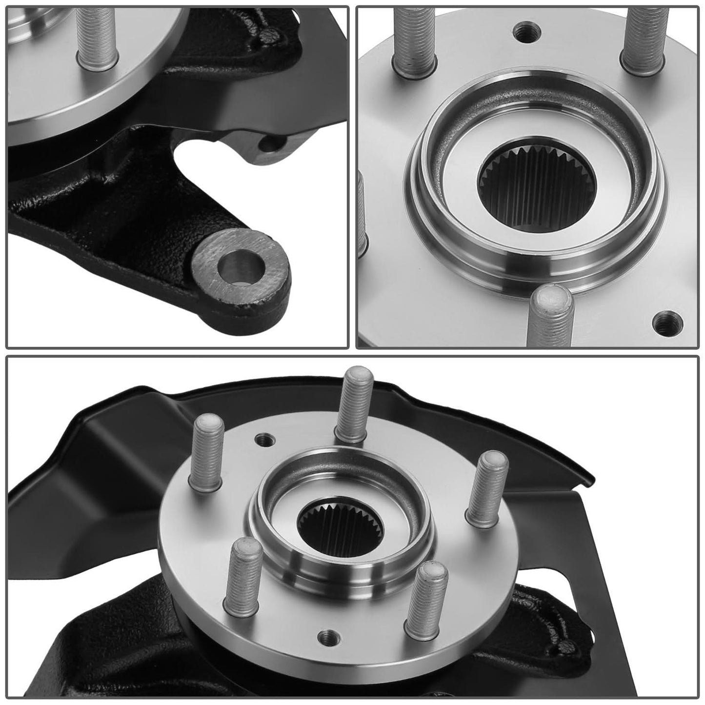 2007-2015 Mazda CX-7 CX-9 Front Left Loaded Knuckle Assembly