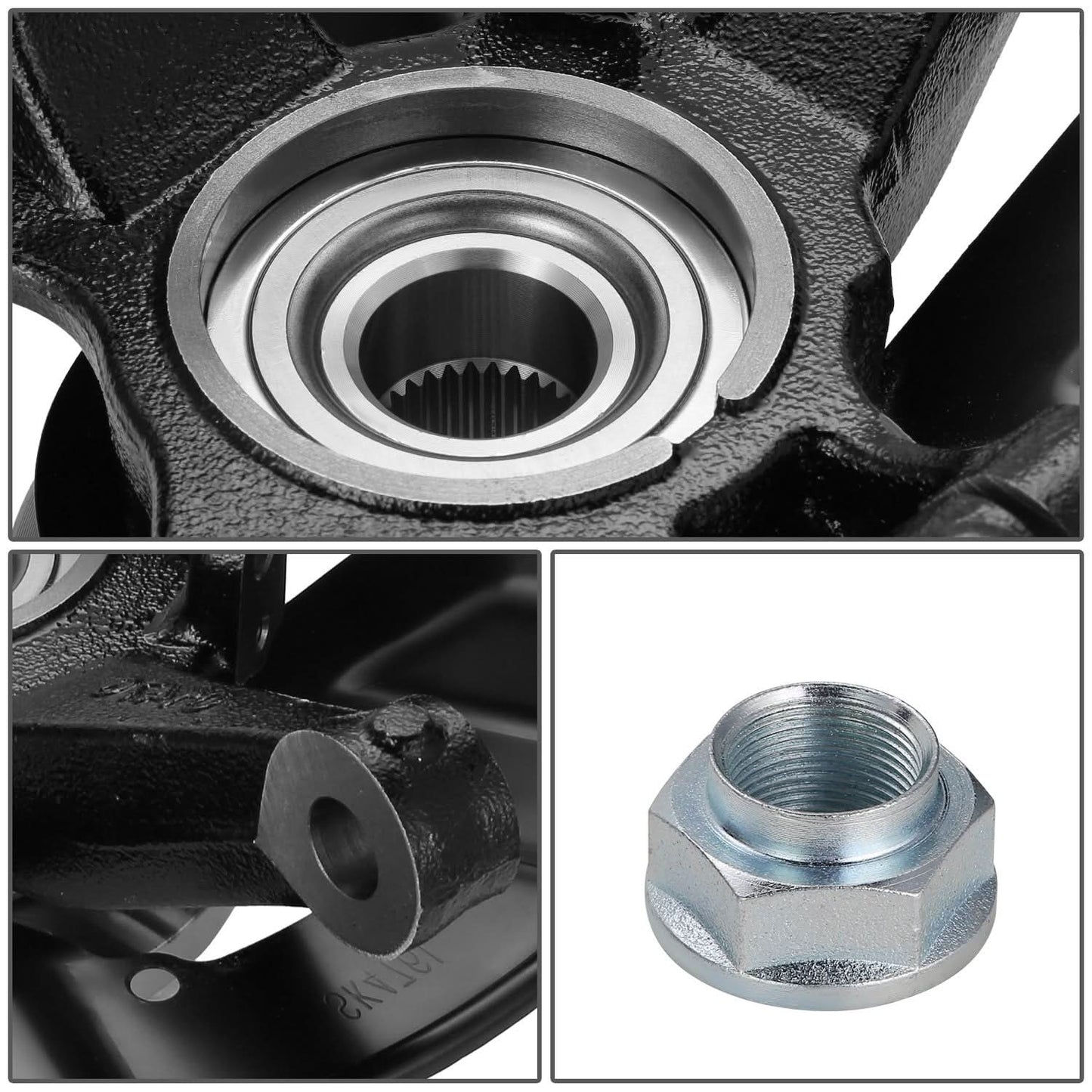 2007-2015 Mazda CX-7 CX-9 Front Right Loaded Knuckle Assembly