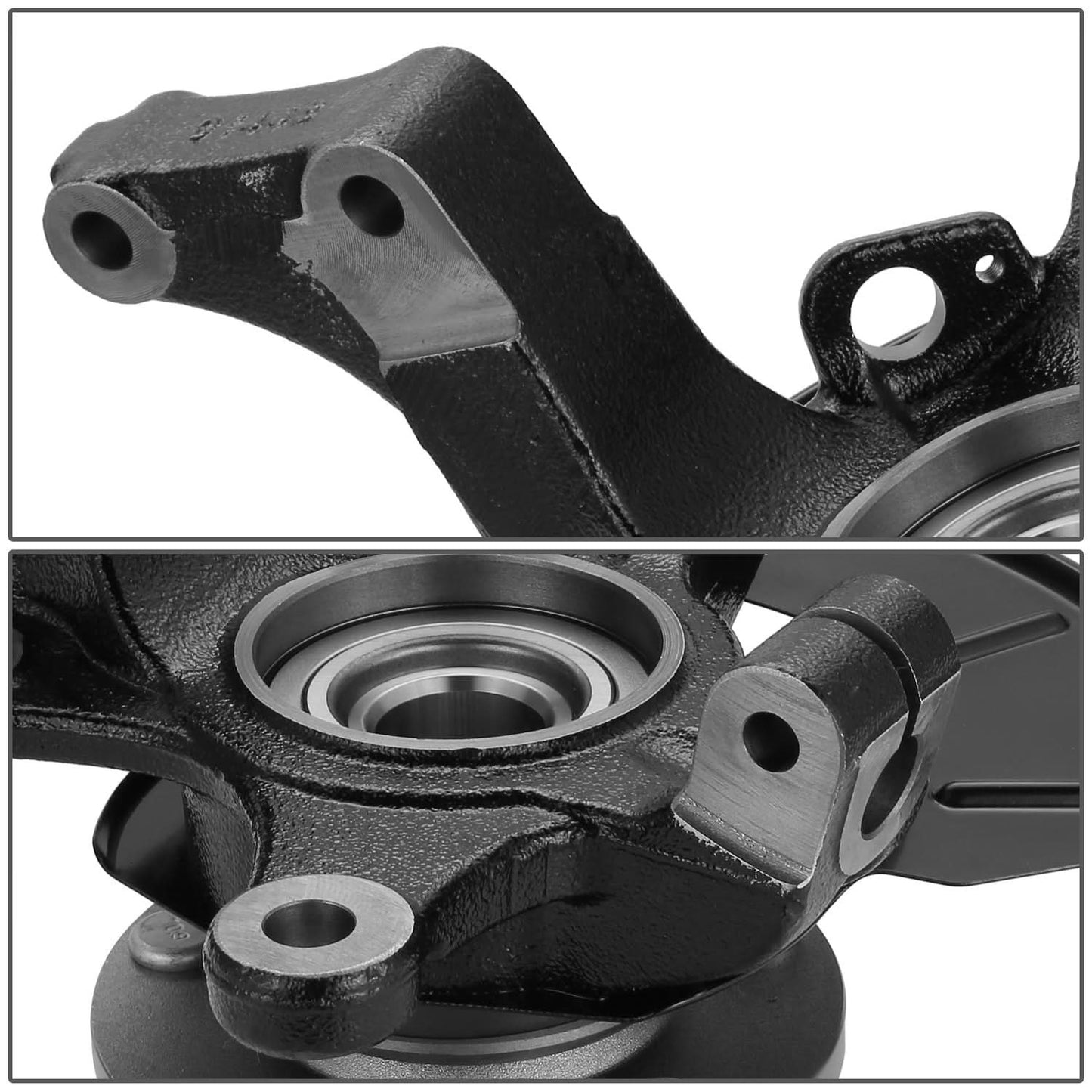 2001-2012 Ford Escape Loaded Knuckle Assembly - Front Right - Black