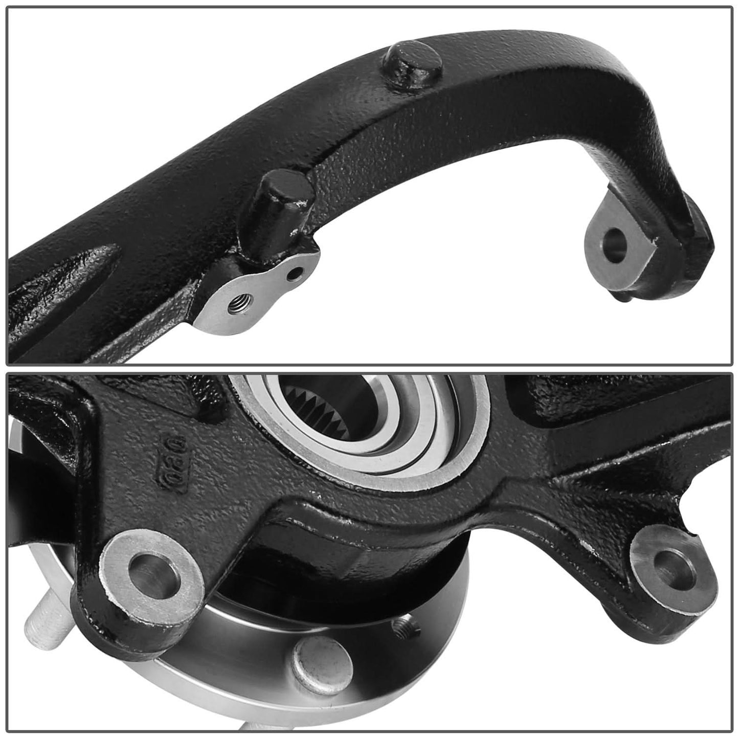 2006-2012 Ford Fusion Front Left Loaded Knuckle Assembly