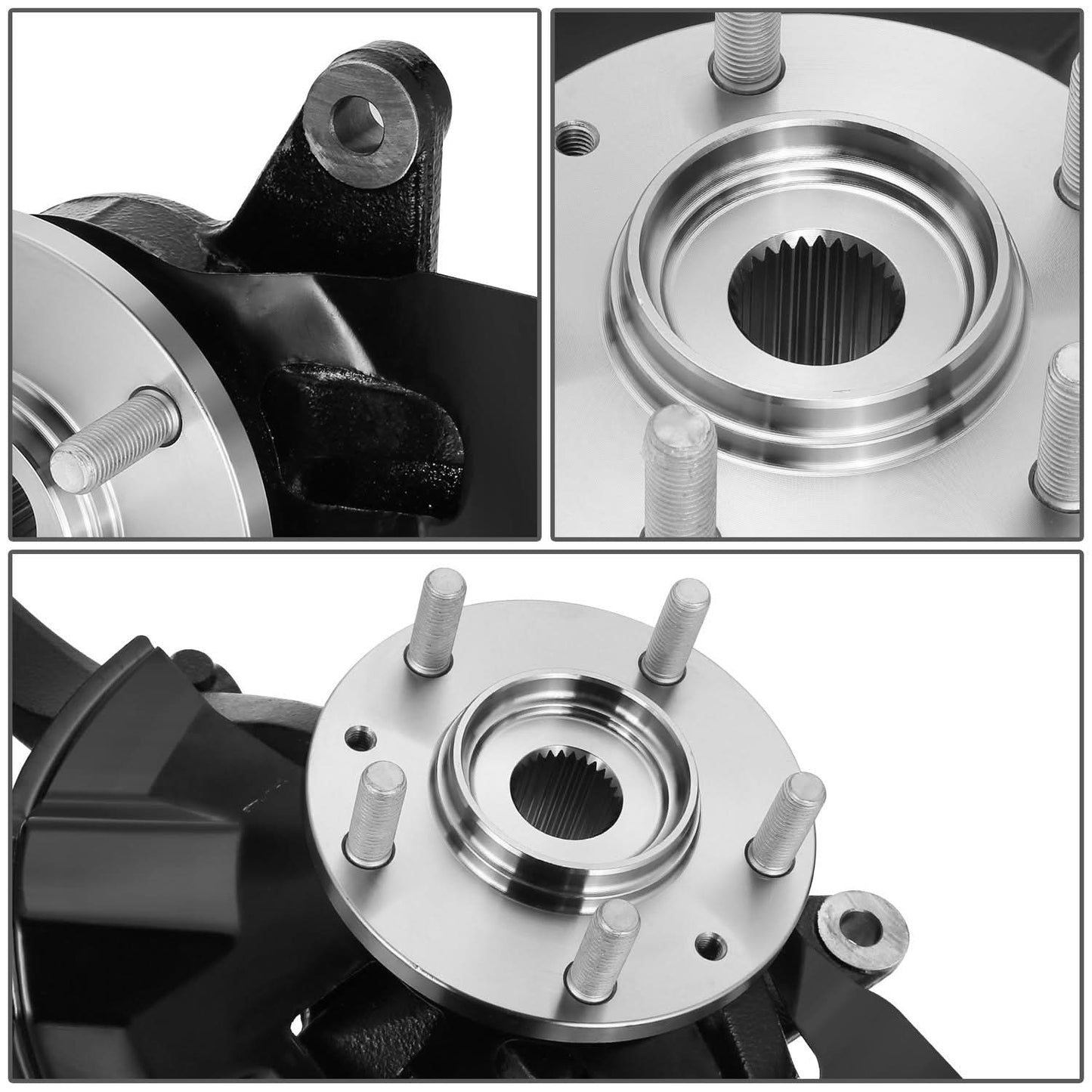 2006-2012 Ford Fusion Front Right Loaded Knuckle Assembly