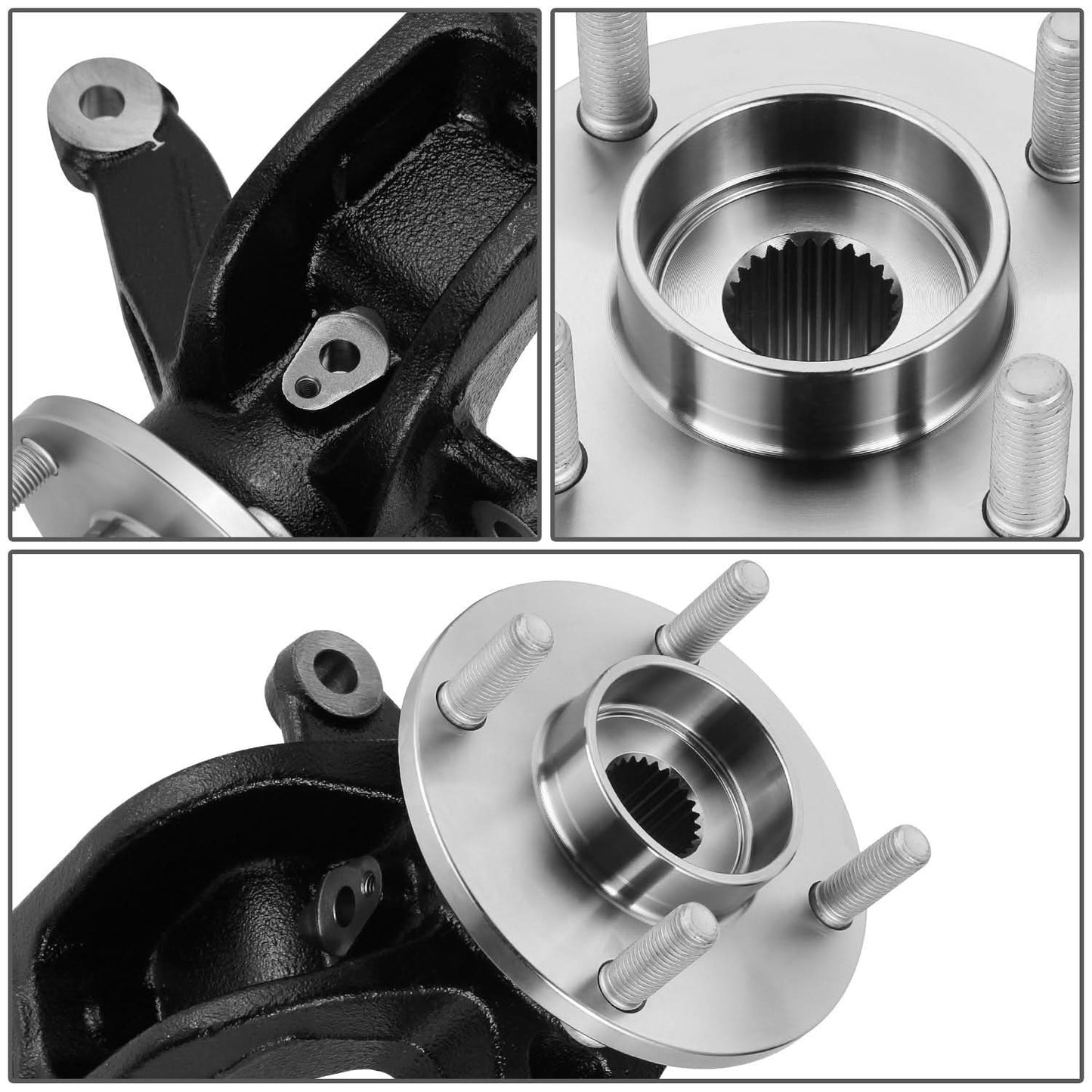 2006-2011 Ford Focus OEM Loaded Knuckle Assembly - Front Left