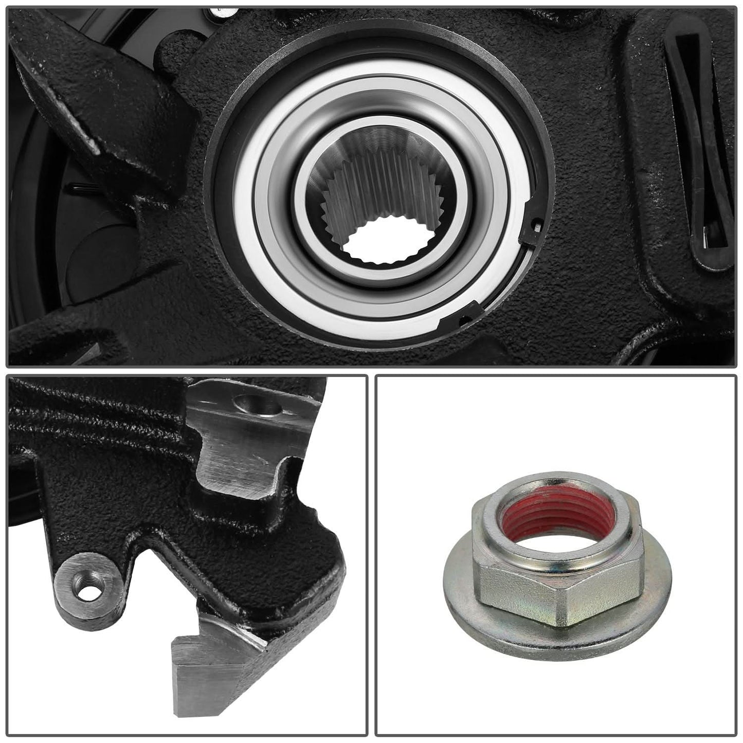 2006-2010 Ford Explorer Loaded Knuckle Assembly - Rear Right