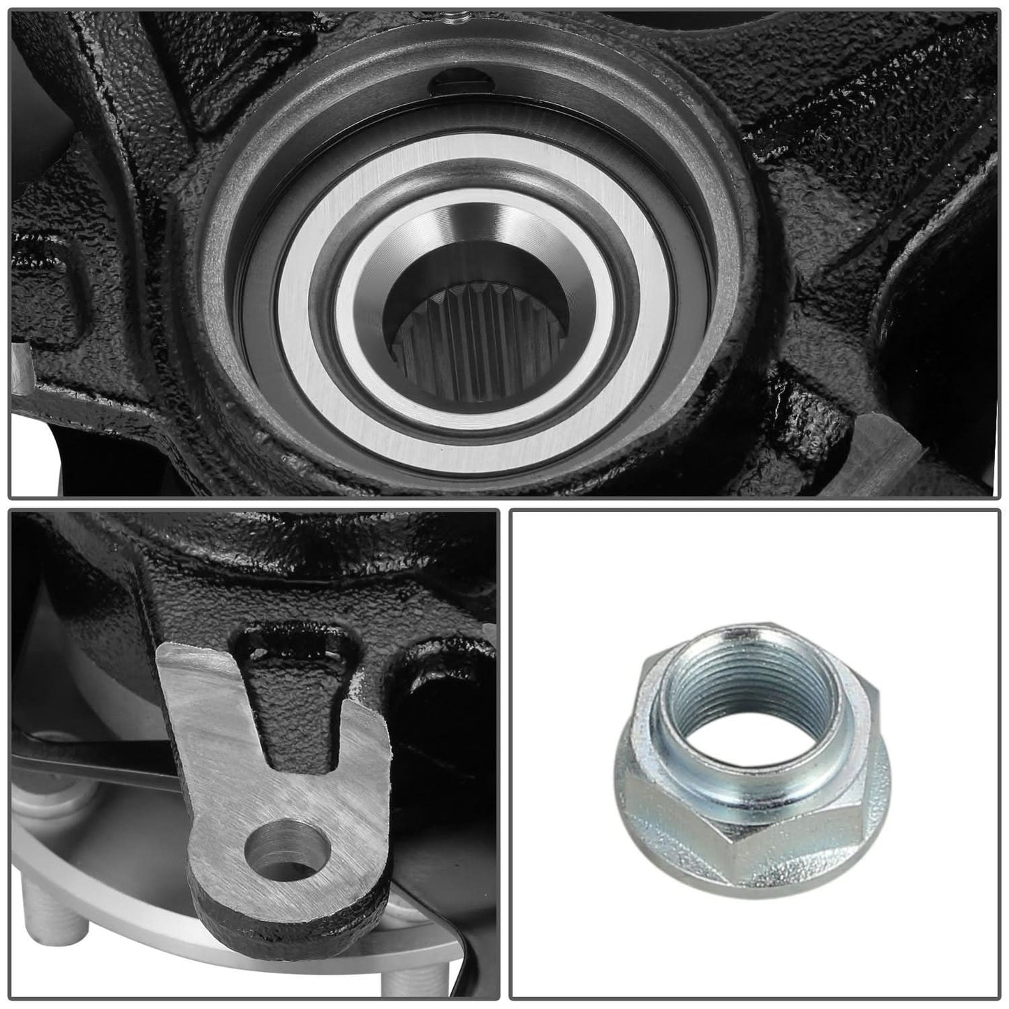 2006-2011 Honda Civic OEM Loaded Knuckle Assembly - Front Right