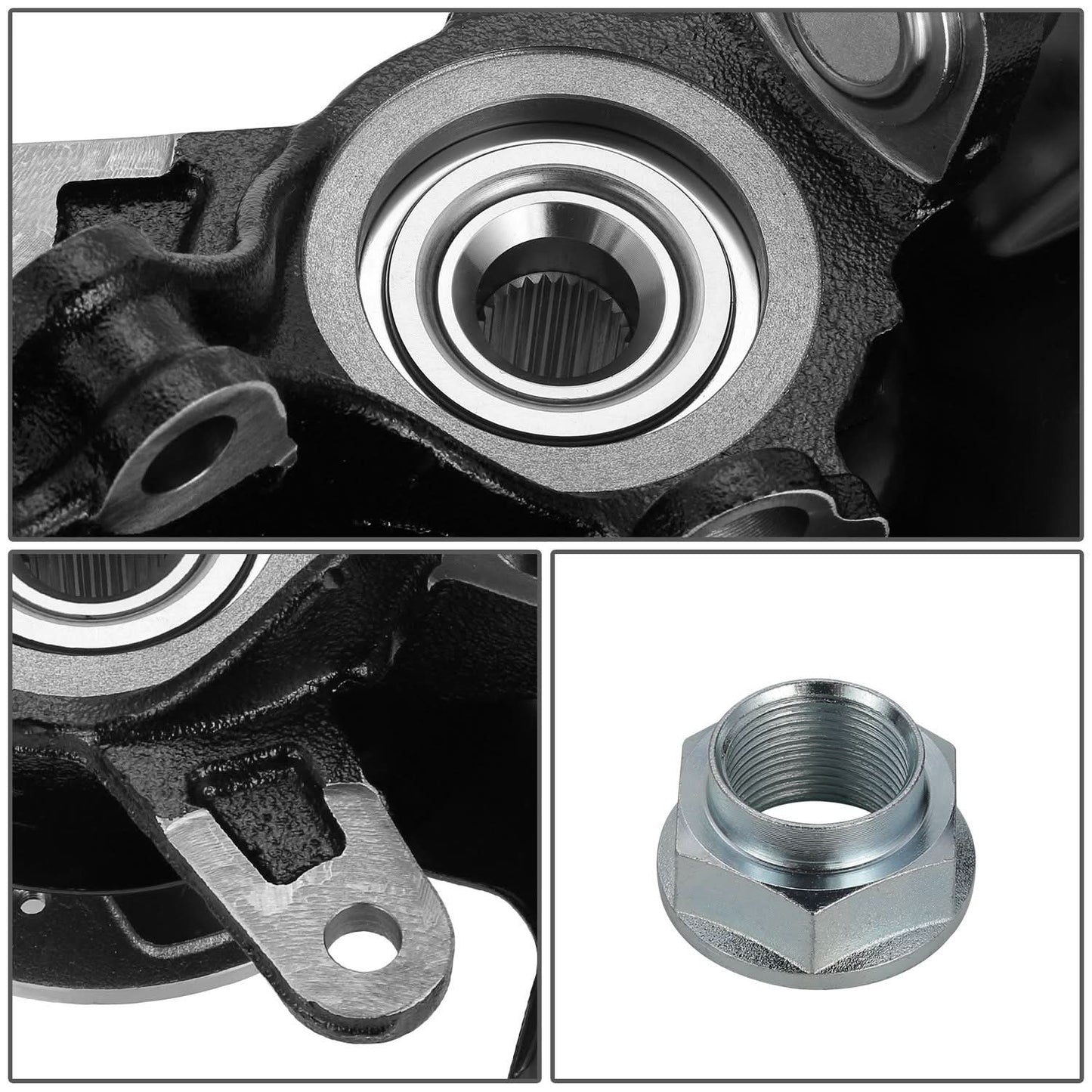 2003-2005 Honda Civic OEM Loaded Knuckle Assembly - Front Right