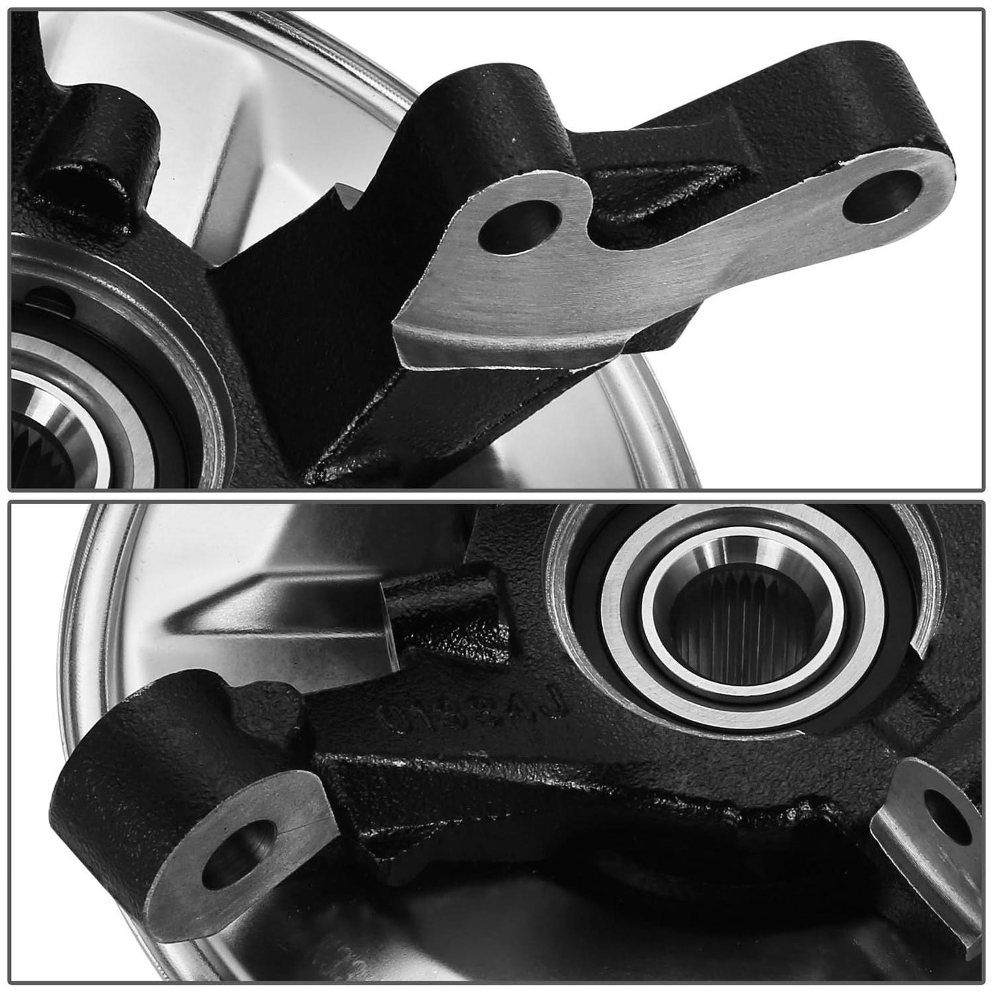 2007-2012 Dodge Caliber Front Left Loaded Knuckle Assembly - OEM