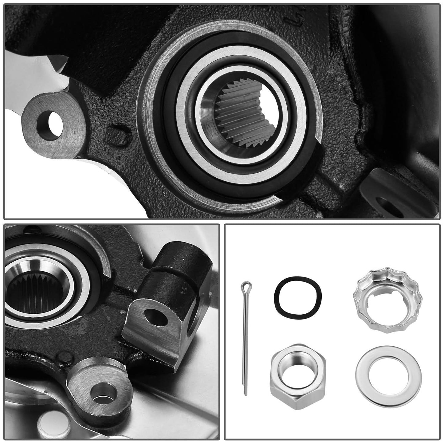 2007-2012 Dodge Caliber Front Right Loaded Knuckle Assembly - OEM