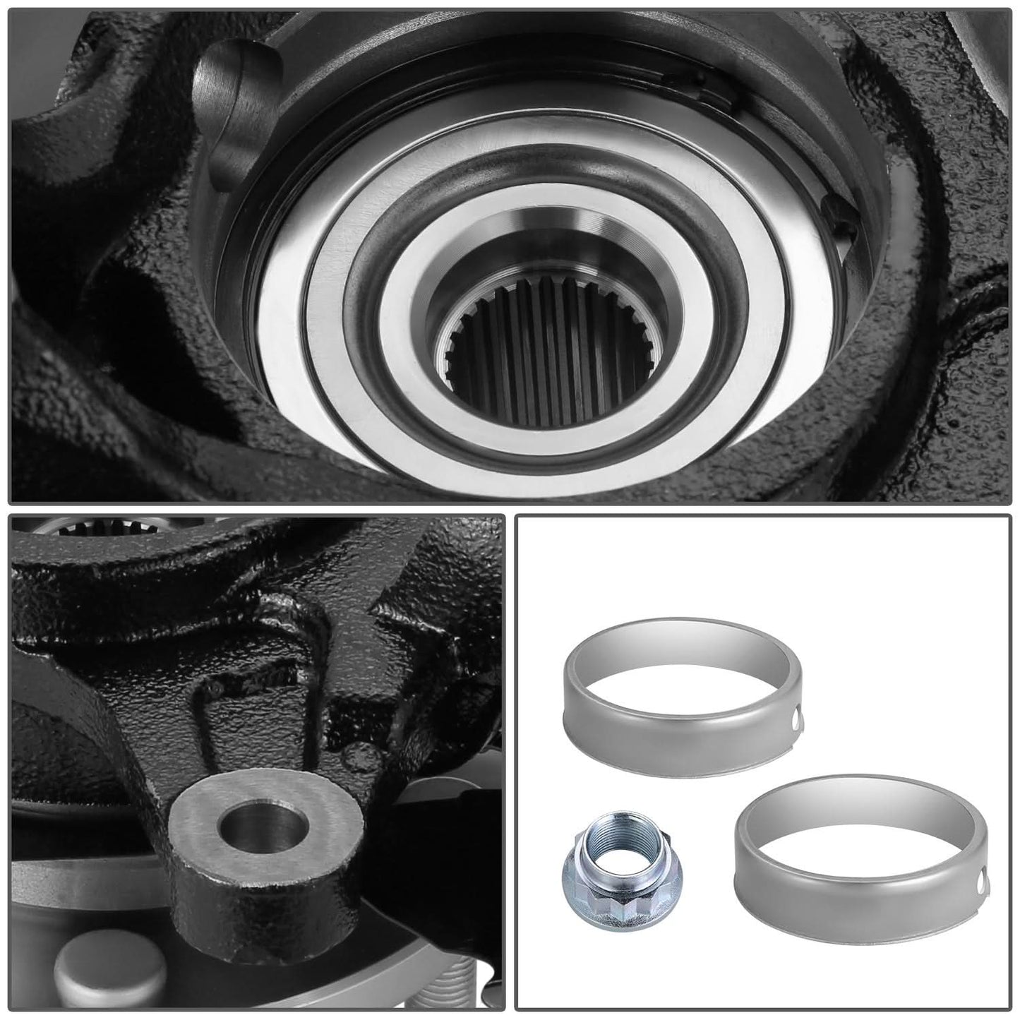 2004-2006 Toyota Camry Loaded Knuckle Assembly - Front Right