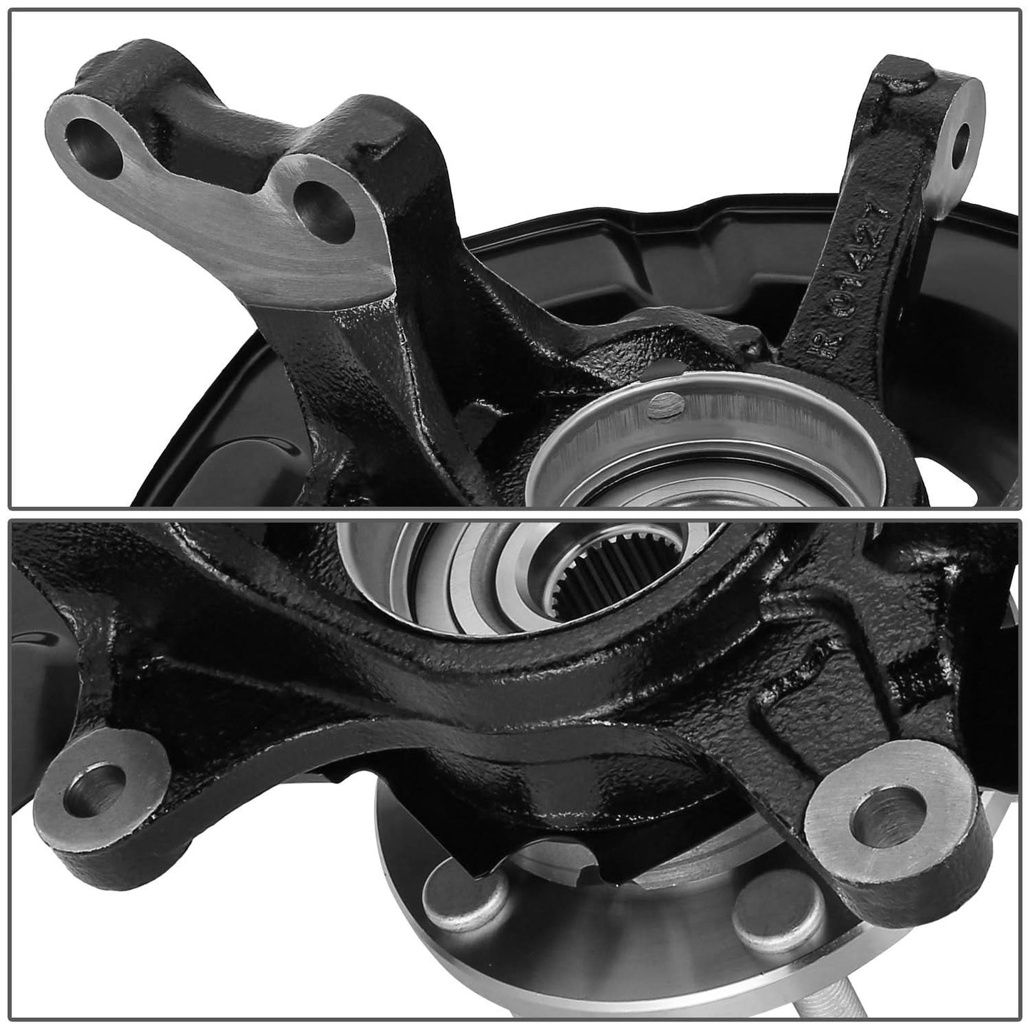 2004-2007 Toyota Highlander Front Right Loaded Knuckle Assembly - OEM