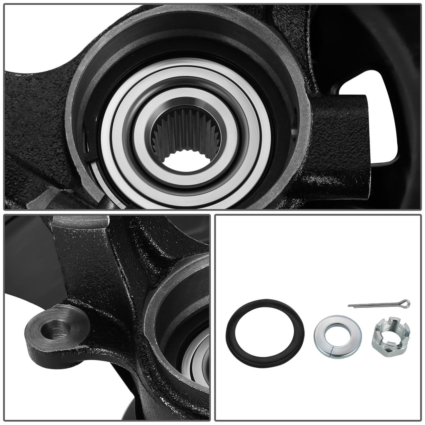 2011-2013 Hyundai Sonata Loaded Knuckle Assembly - Front Left