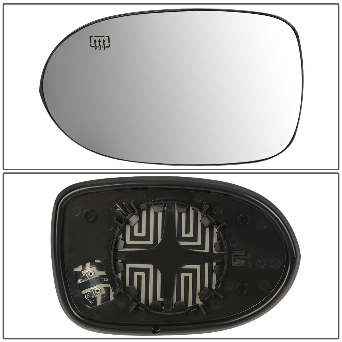 2007-2017 Dodge Caliber/Jeep Compass/Patriot OE Style Mirror Glass Lens - Left